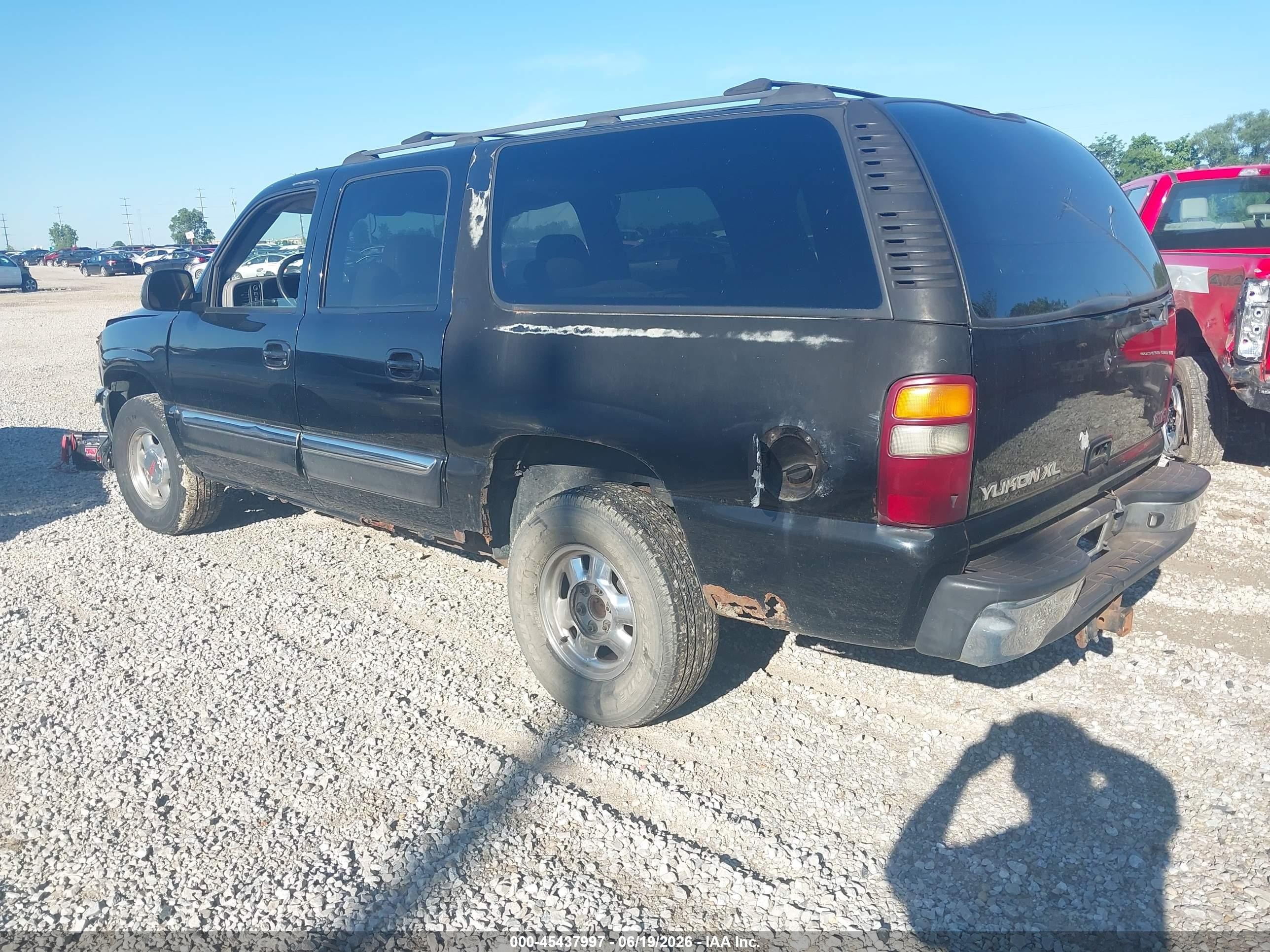 2002 Gmc Yukon Xl 1500 Slt Черный vin: 3GKFK16Z02G343328