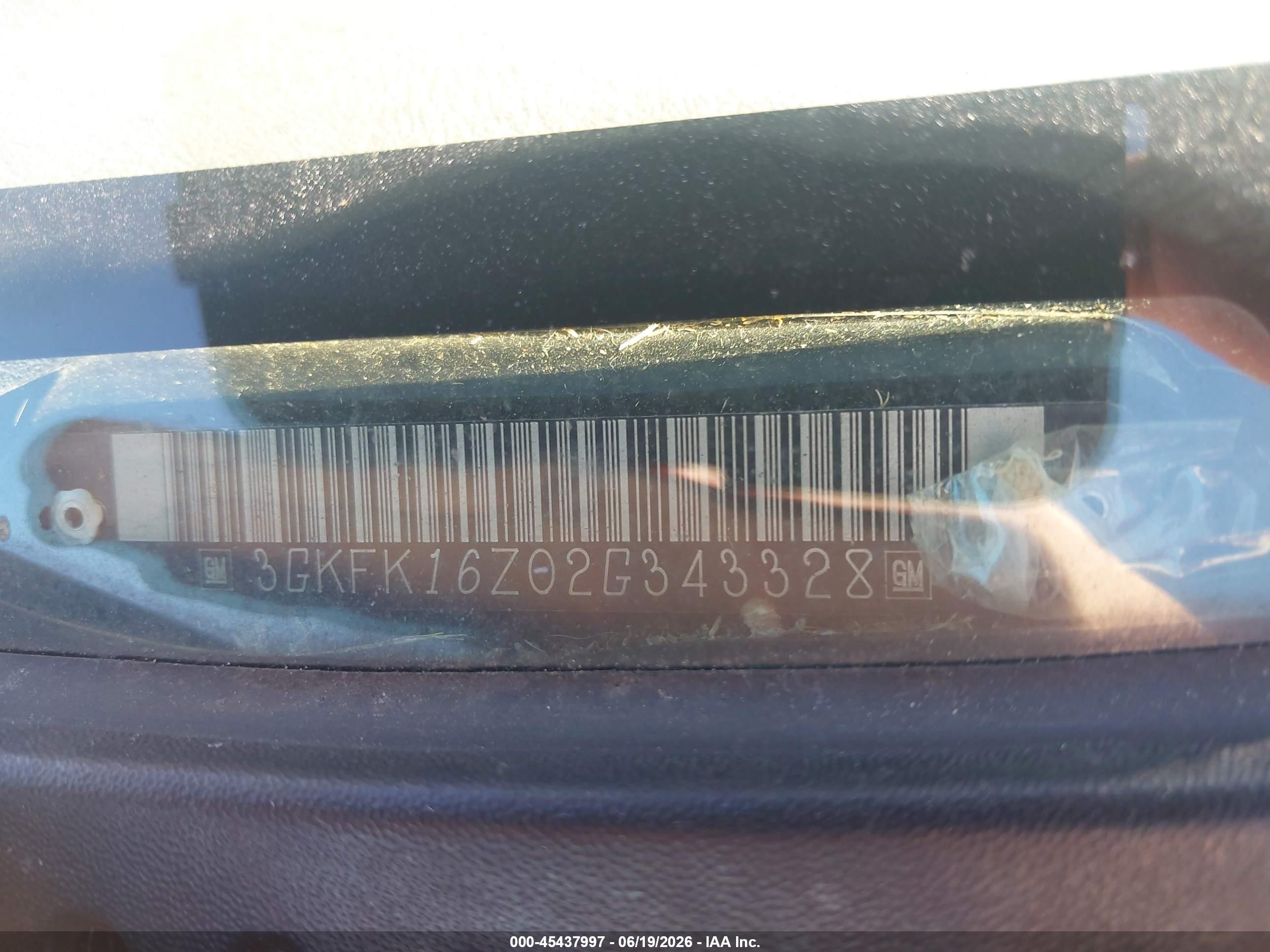 2002 Gmc Yukon Xl 1500 Slt Черный vin: 3GKFK16Z02G343328