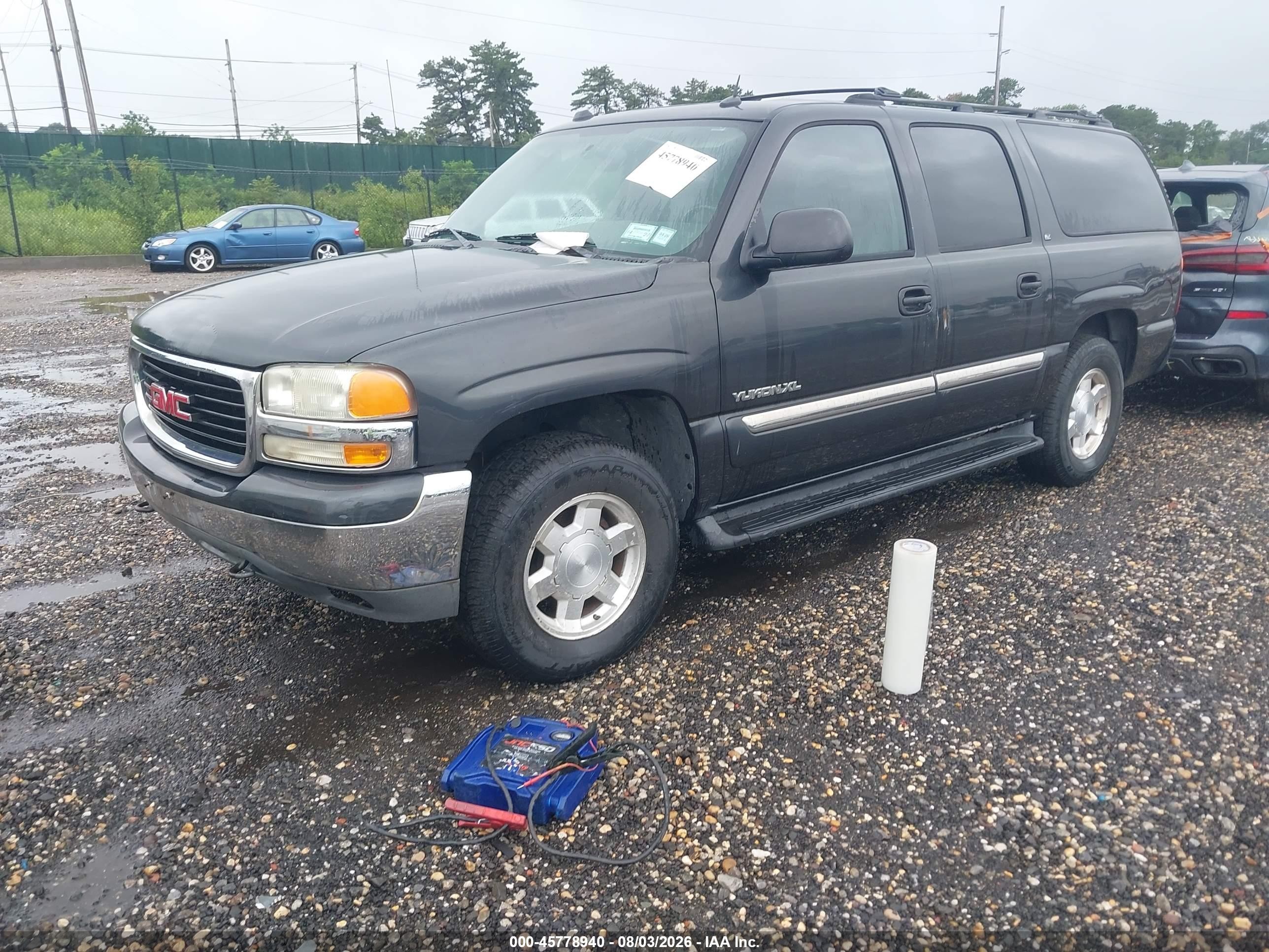 2005 Gmc Yukon Xl K1500 Gray vin: 3GKFK16Z05G191457