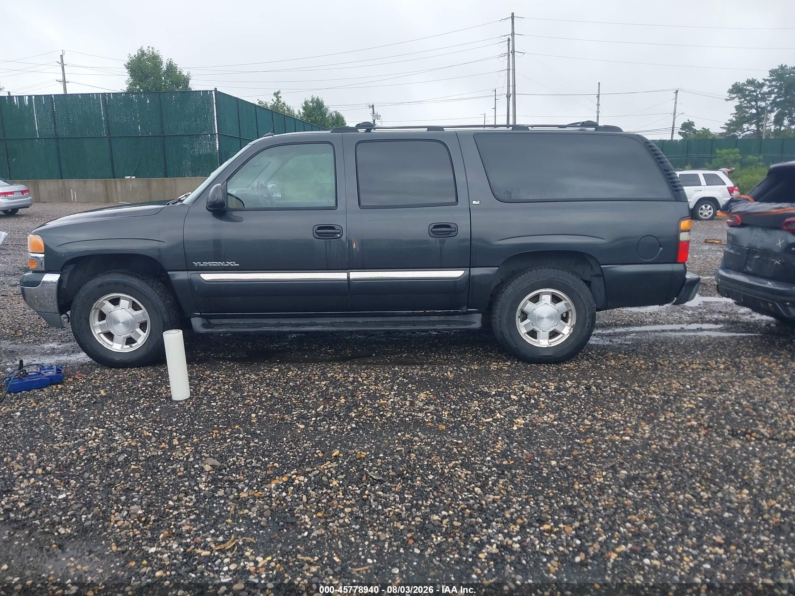 2005 Gmc Yukon Xl K1500 Gray vin: 3GKFK16Z05G191457