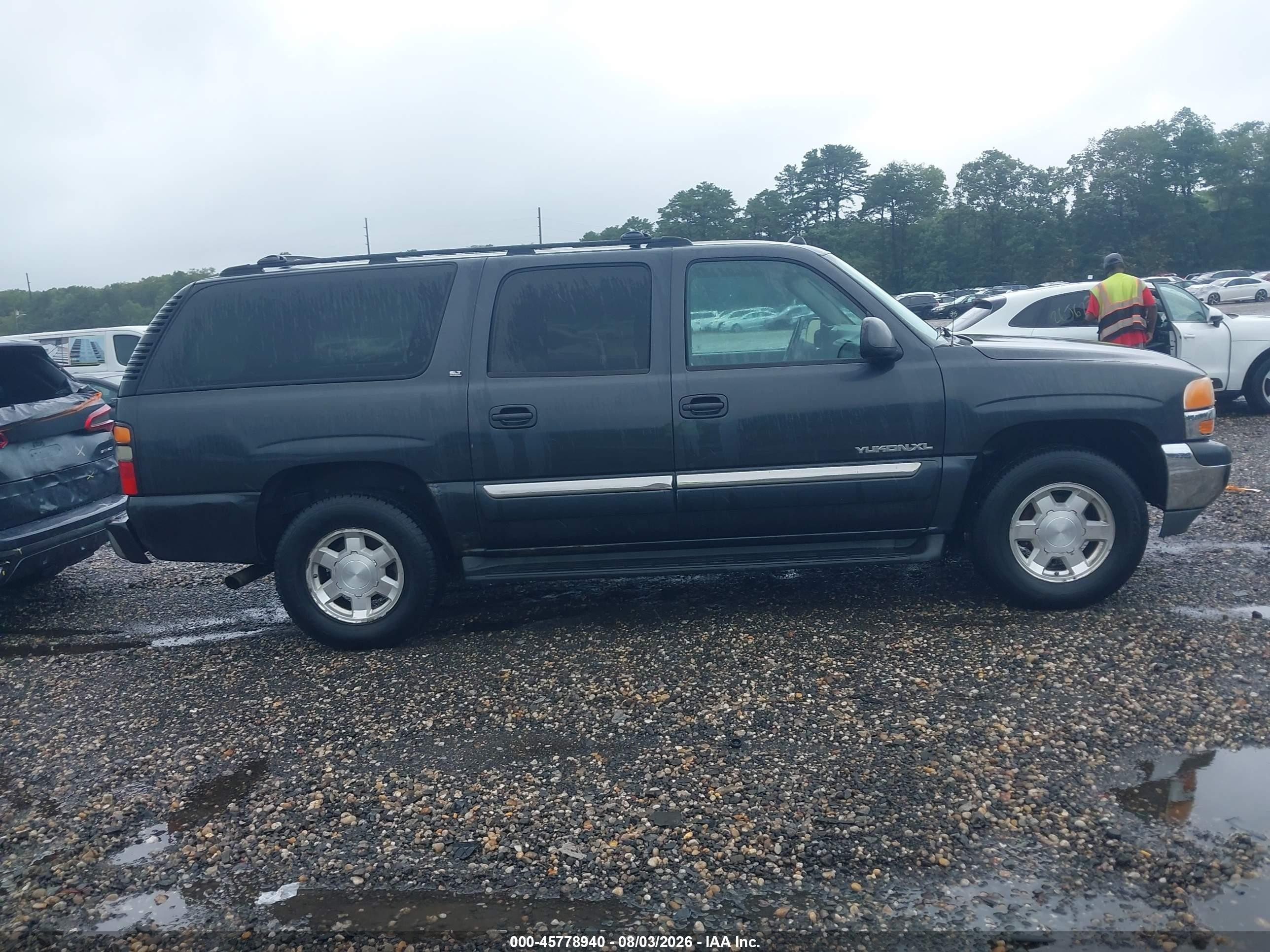 2005 Gmc Yukon Xl K1500 Gray vin: 3GKFK16Z05G191457