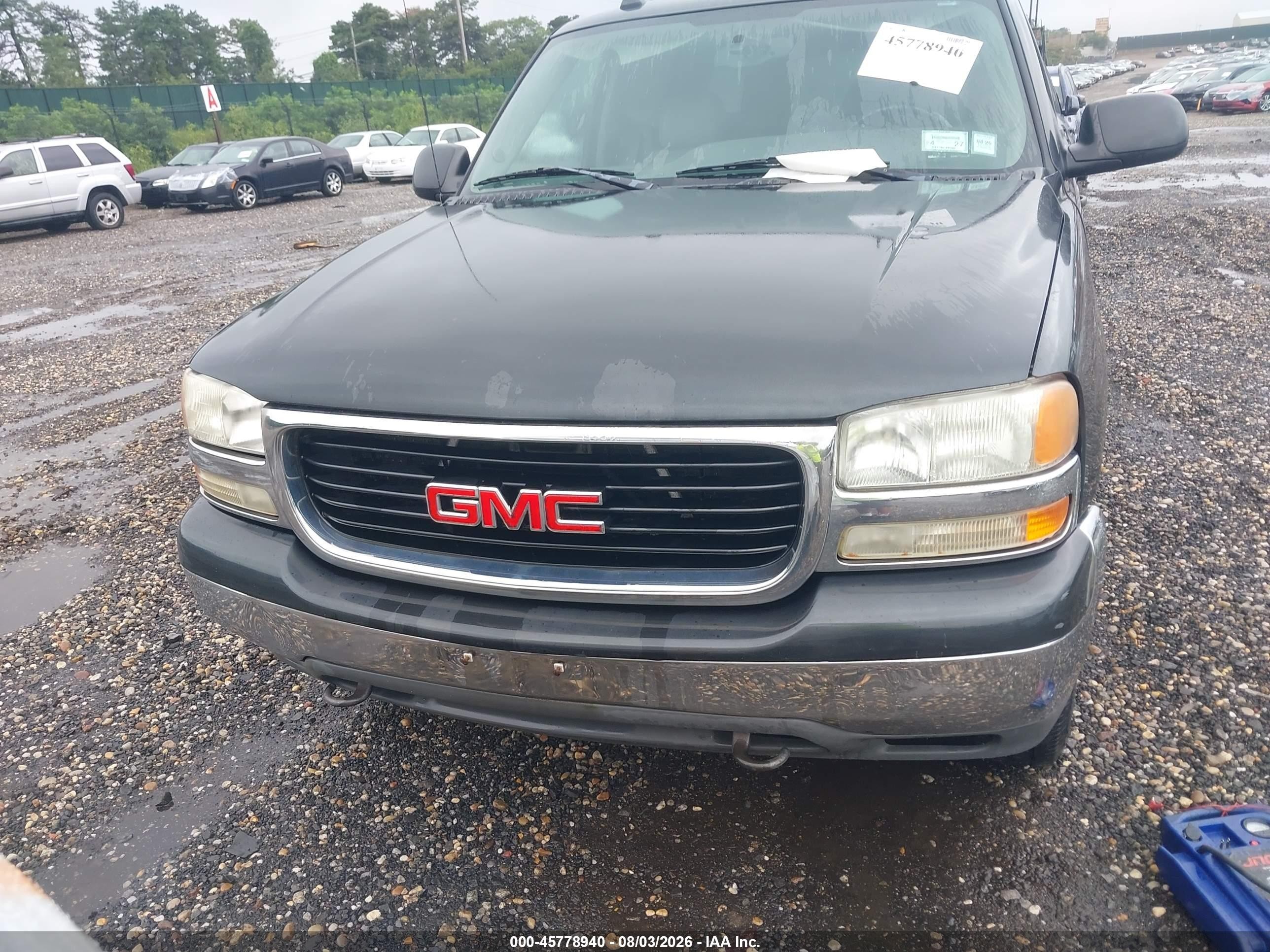 2005 Gmc Yukon Xl K1500 Gray vin: 3GKFK16Z05G191457