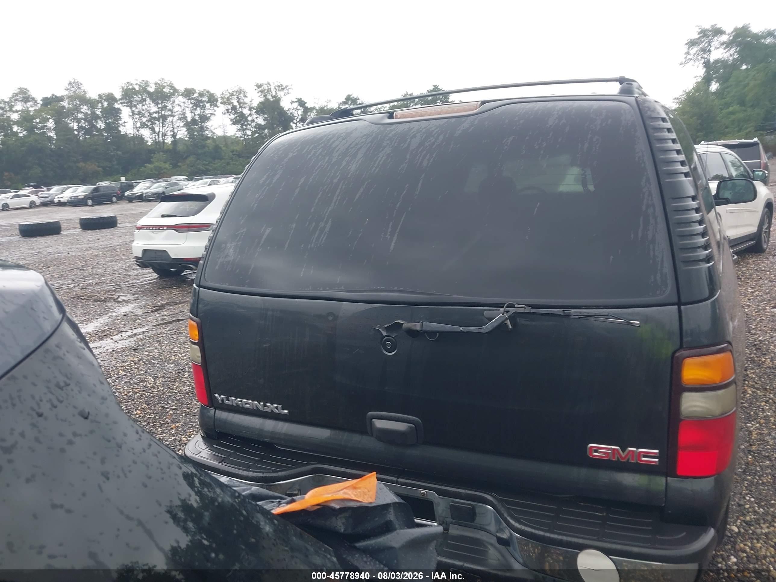 2005 Gmc Yukon Xl K1500 Gray vin: 3GKFK16Z05G191457