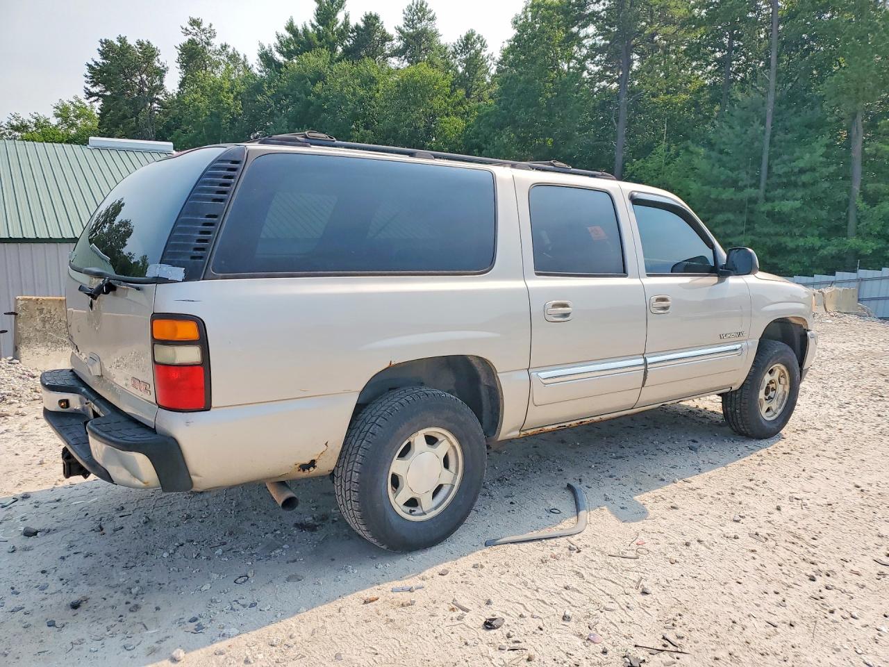 2005 Gmc Yukon Xl K1500 Silver vin: 3GKFK16Z05G203137