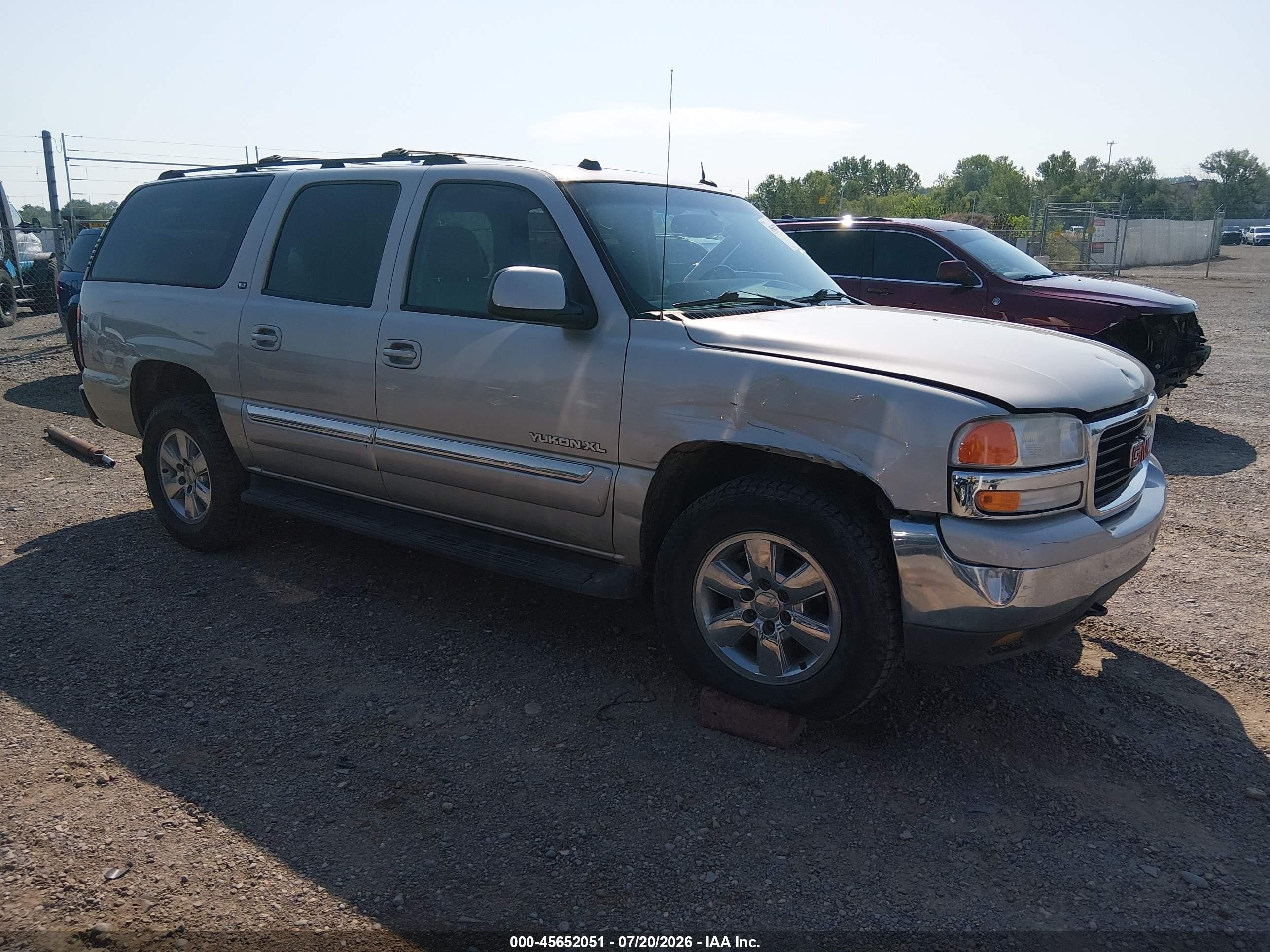 2005 Gmc Yukon Xl 1500 Slt Silver vin: 3GKFK16Z05G242228