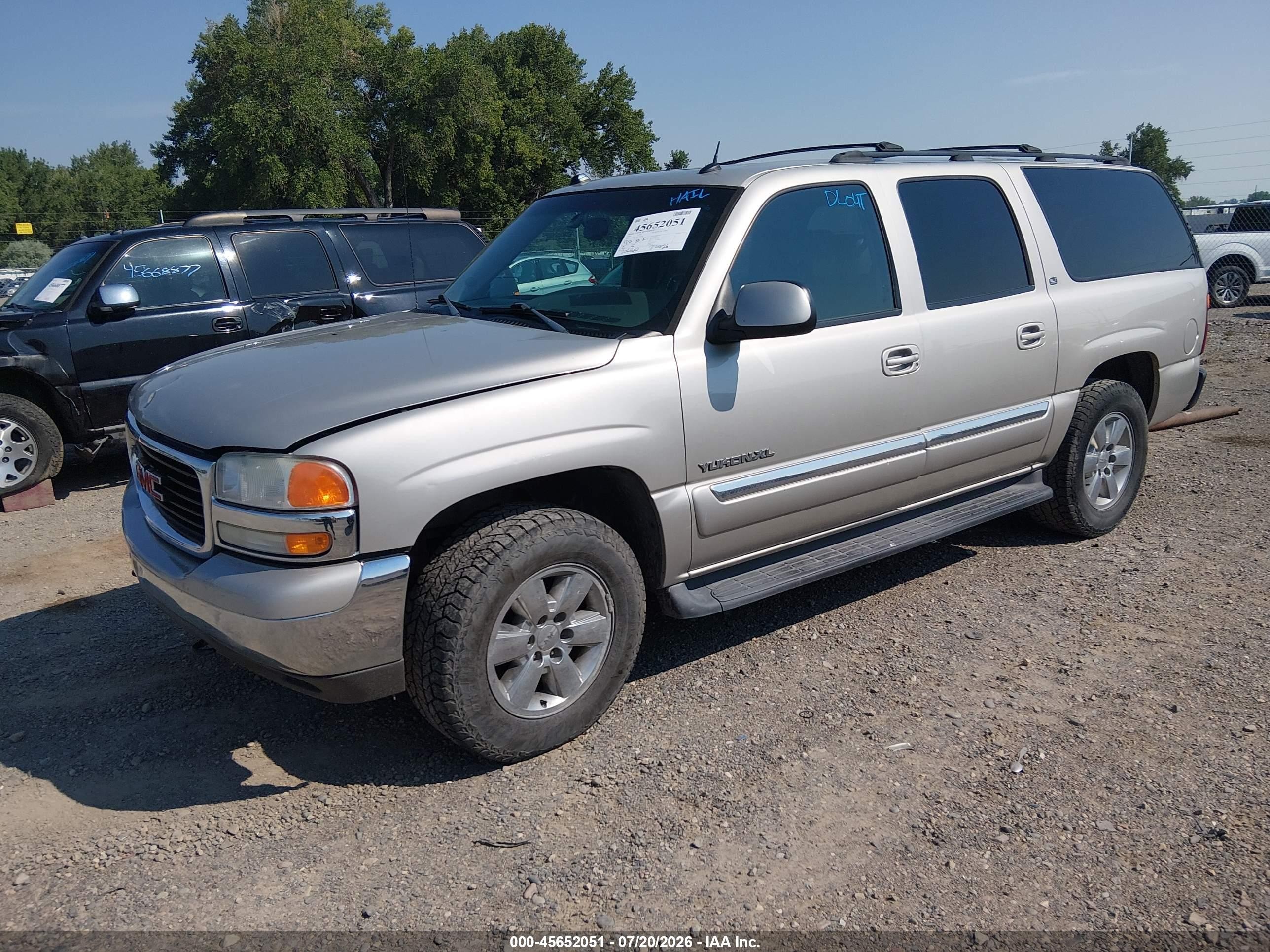 2005 Gmc Yukon Xl 1500 Slt Silver vin: 3GKFK16Z05G242228