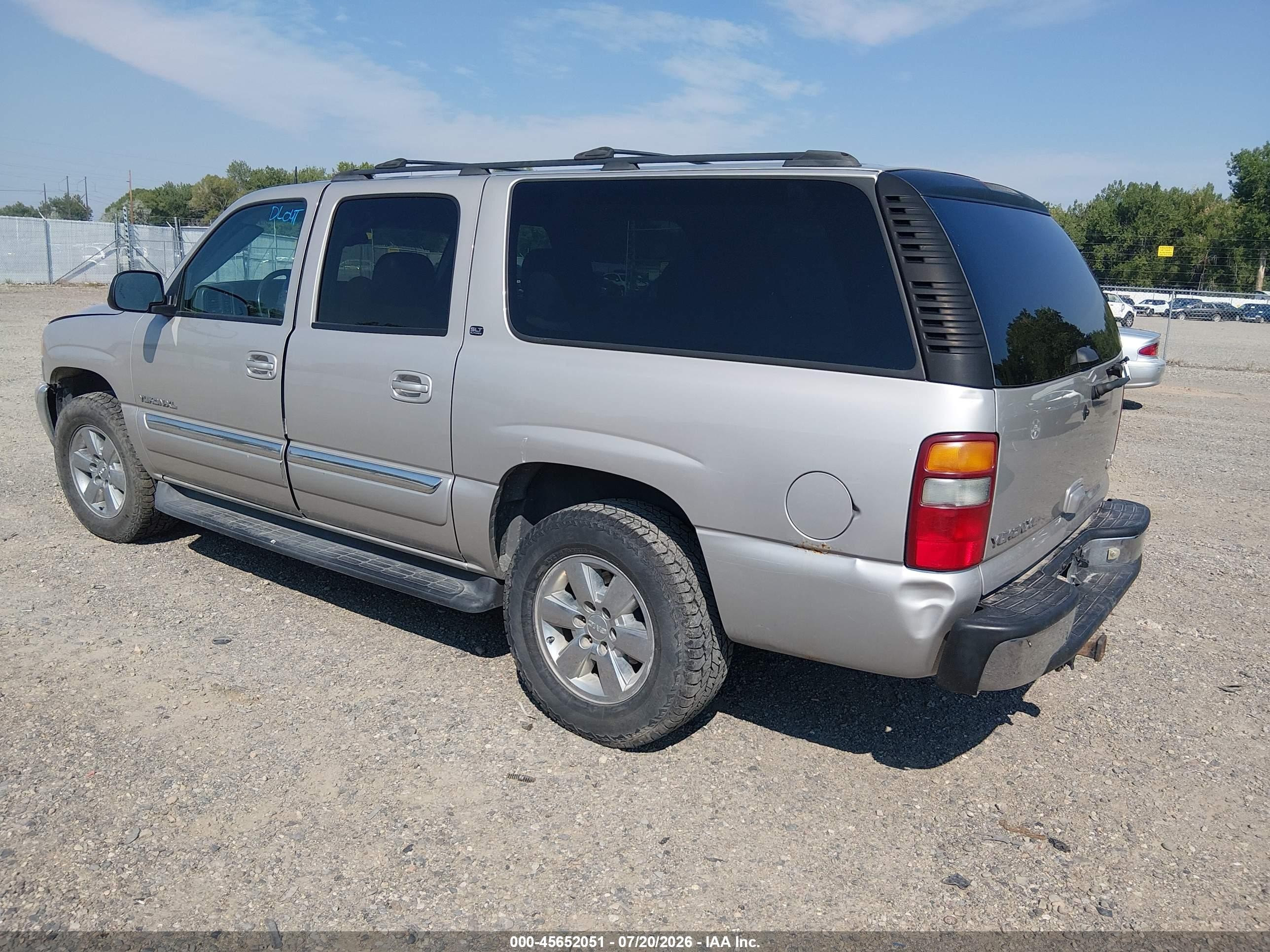 2005 Gmc Yukon Xl 1500 Slt Silver vin: 3GKFK16Z05G242228