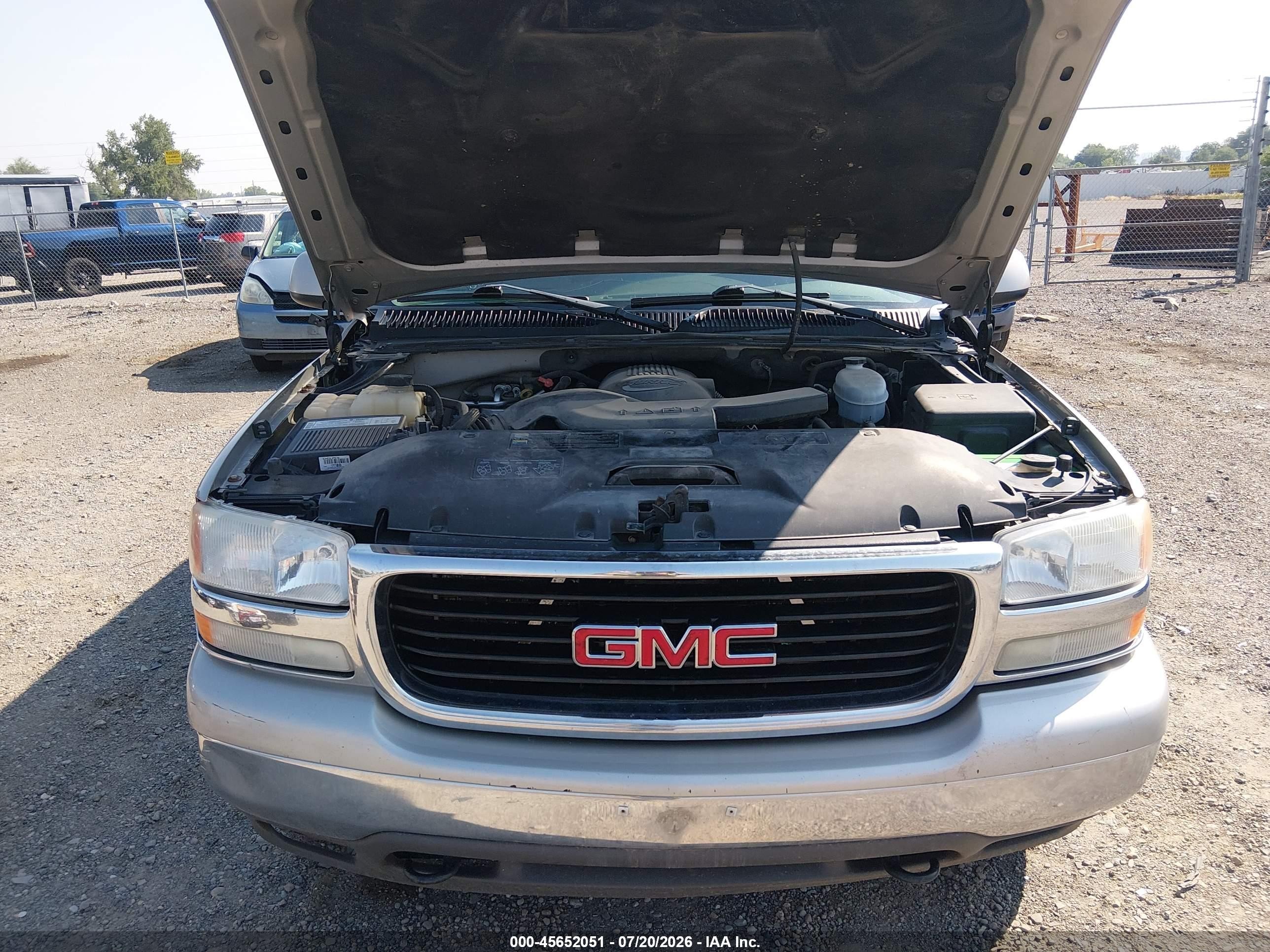 2005 Gmc Yukon Xl 1500 Slt Silver vin: 3GKFK16Z05G242228