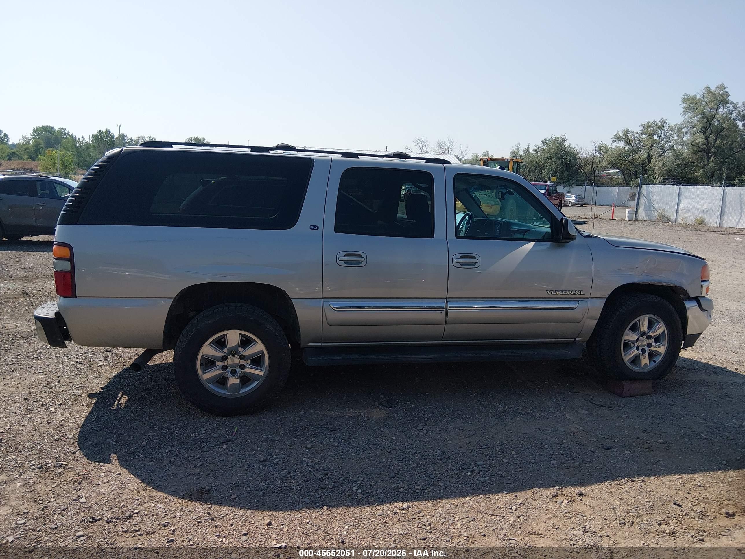 2005 Gmc Yukon Xl 1500 Slt Silver vin: 3GKFK16Z05G242228