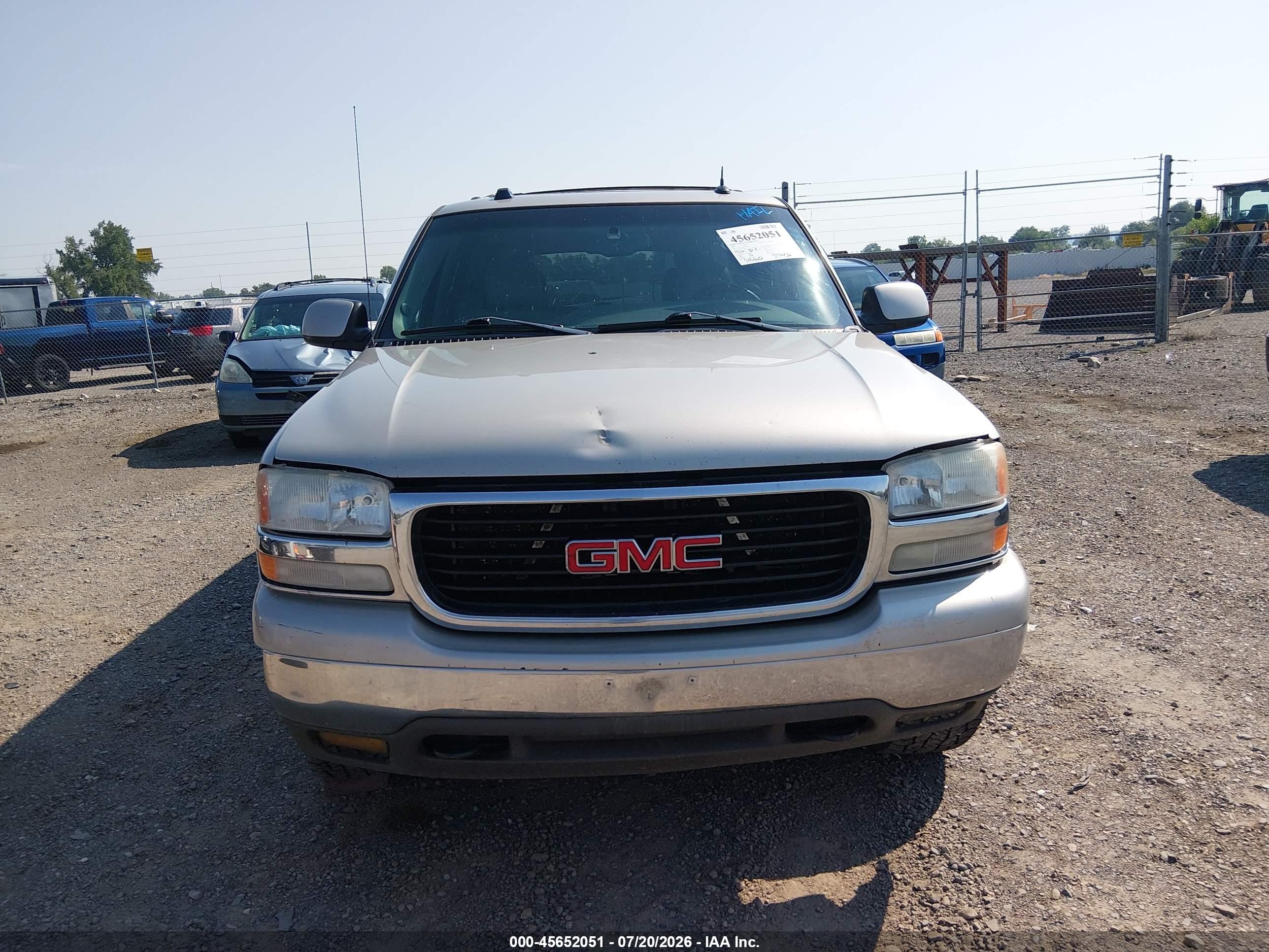 2005 Gmc Yukon Xl 1500 Slt Silver vin: 3GKFK16Z05G242228