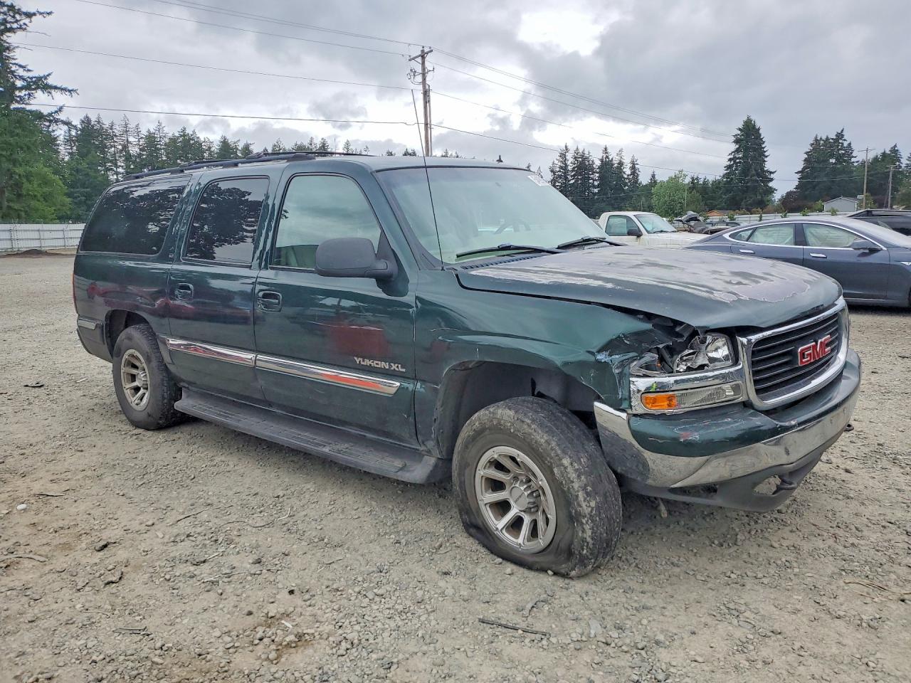 2002 Gmc Yukon Xl K1500 Green vin: 3GKFK16Z12G196839