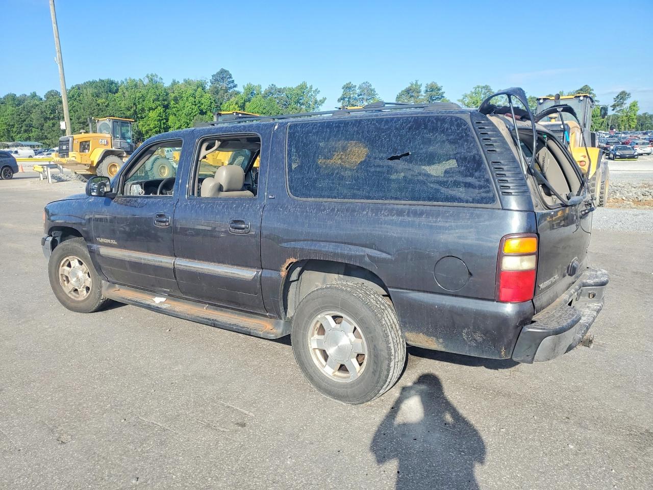 2004 Gmc Yukon Xl K1500 Gray vin: 3GKFK16Z24G311662