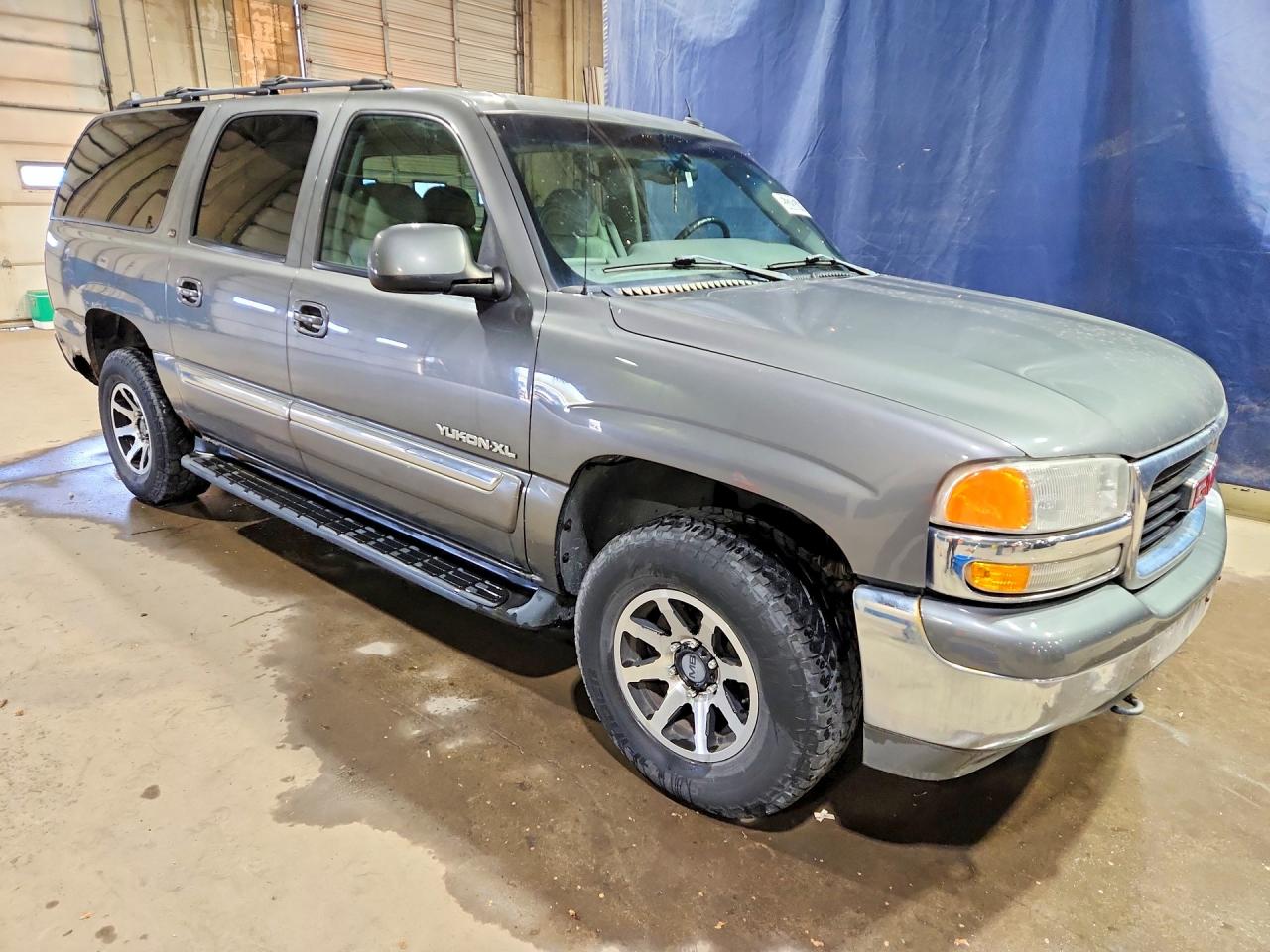 2002 Gmc Yukon Xl K1500 Gray vin: 3GKFK16Z32G320612