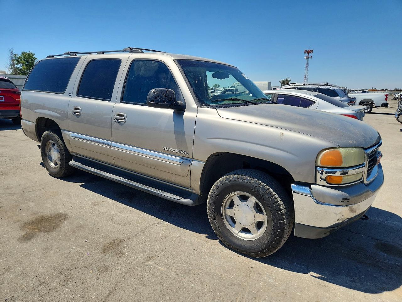 2002 Gmc Yukon Xl K1500 Silver vin: 3GKFK16Z32G359071