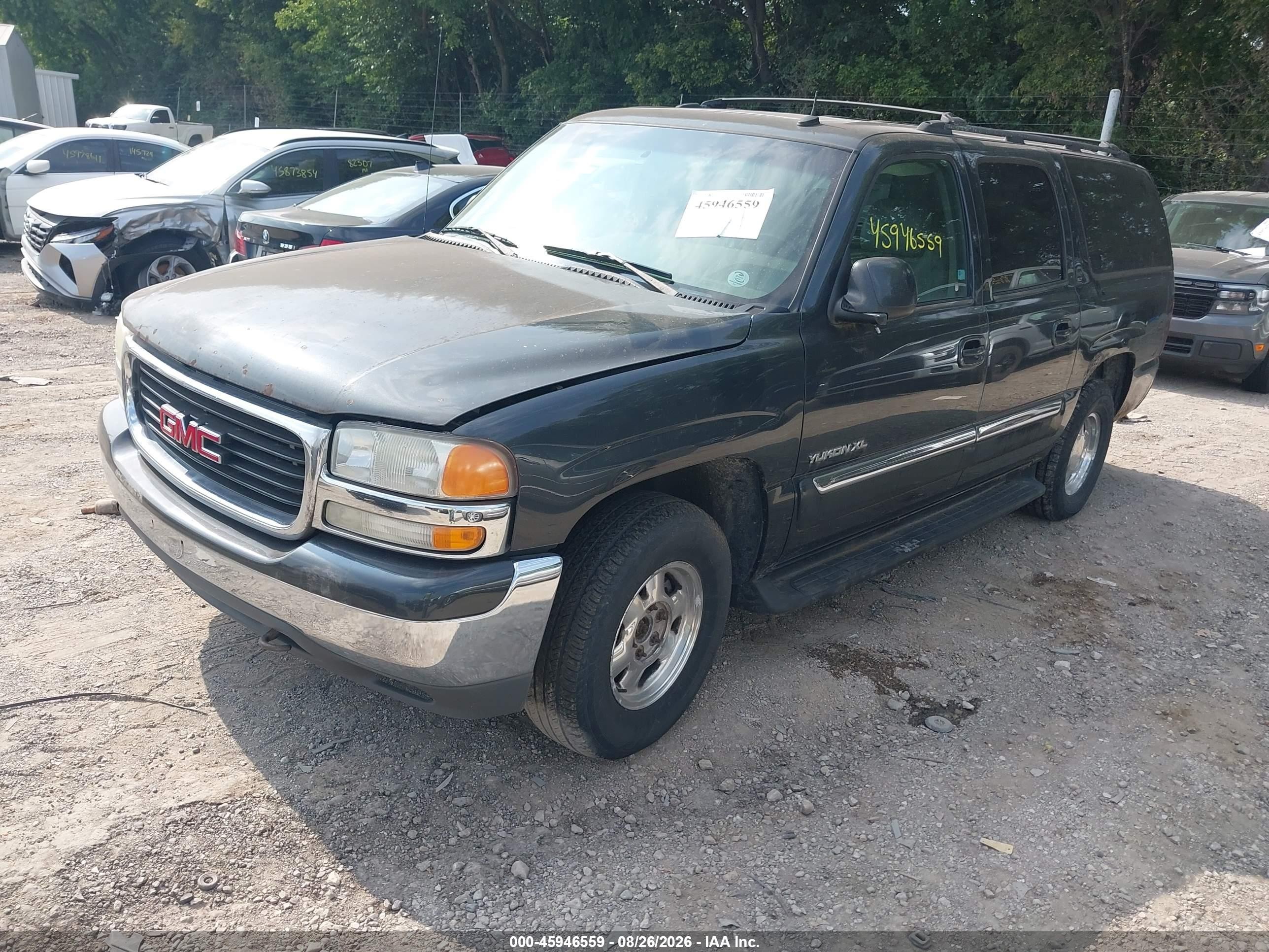 2003 Gmc Yukon Xl 1500 Slt Gray vin: 3GKFK16Z33G233892