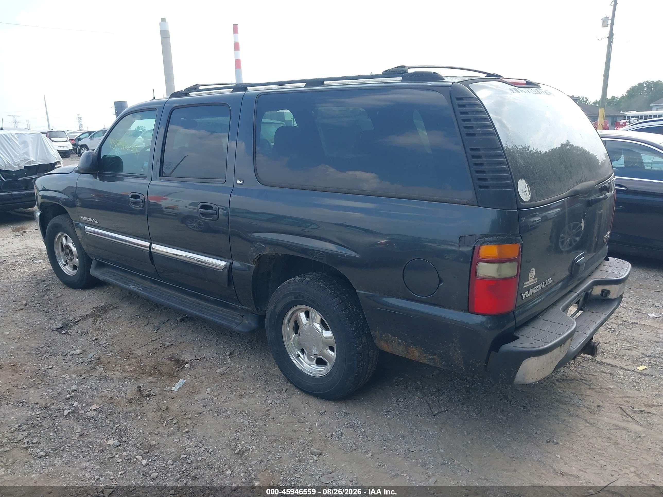 2003 Gmc Yukon Xl 1500 Slt Gray vin: 3GKFK16Z33G233892