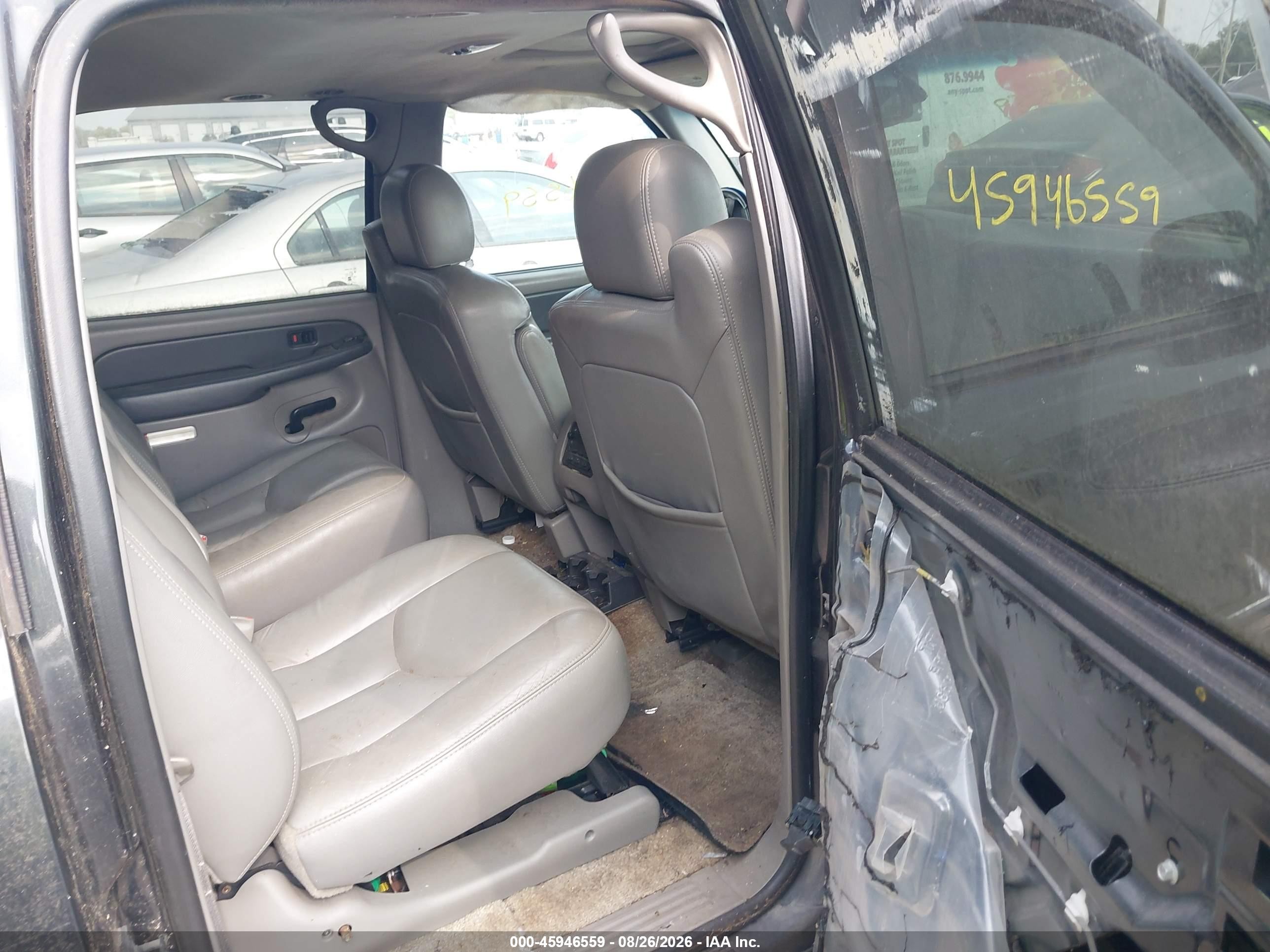 2003 Gmc Yukon Xl 1500 Slt Gray vin: 3GKFK16Z33G233892