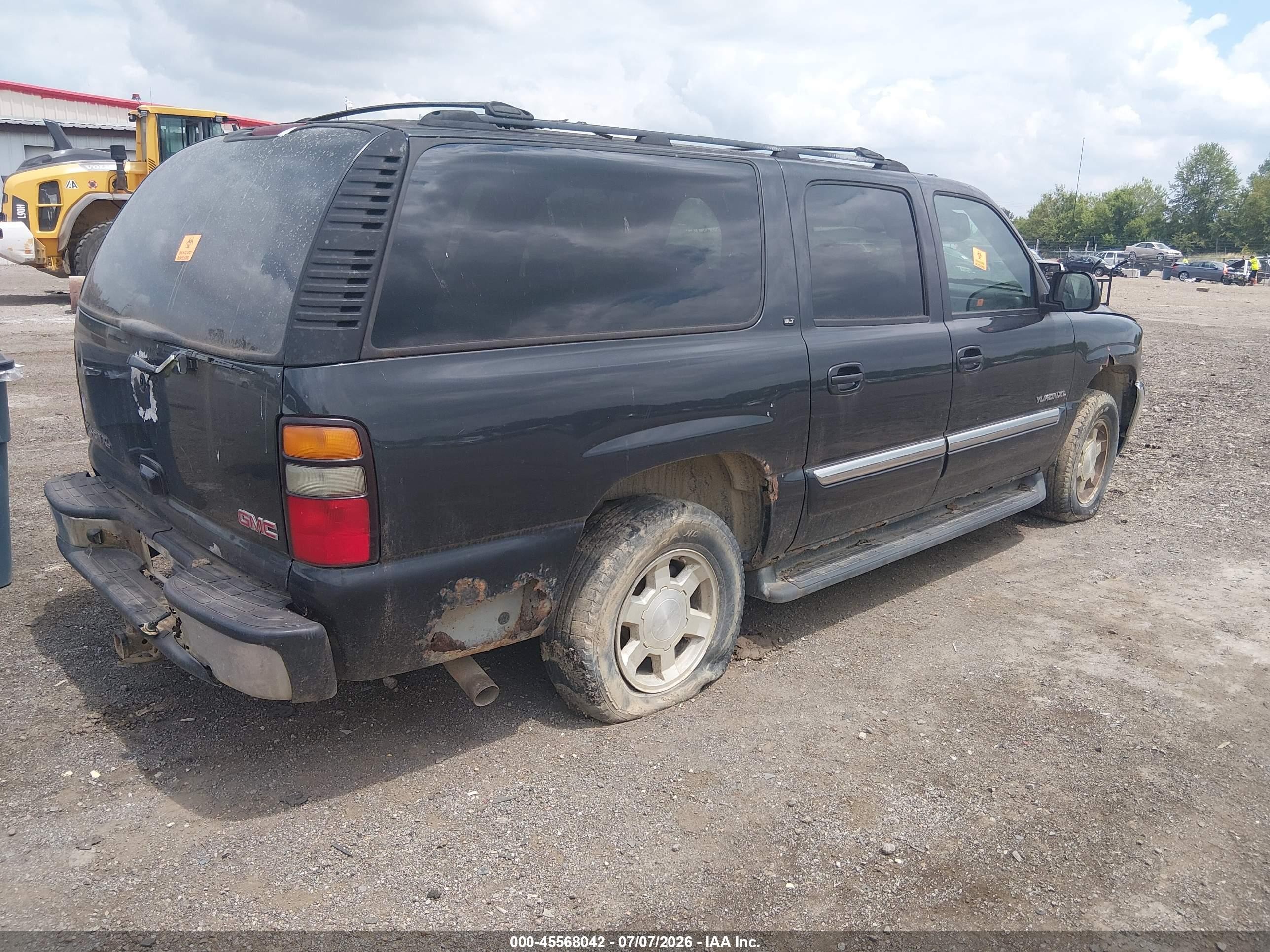 2005 Gmc Yukon Xl 1500 Slt Black vin: 3GKFK16Z35G224919