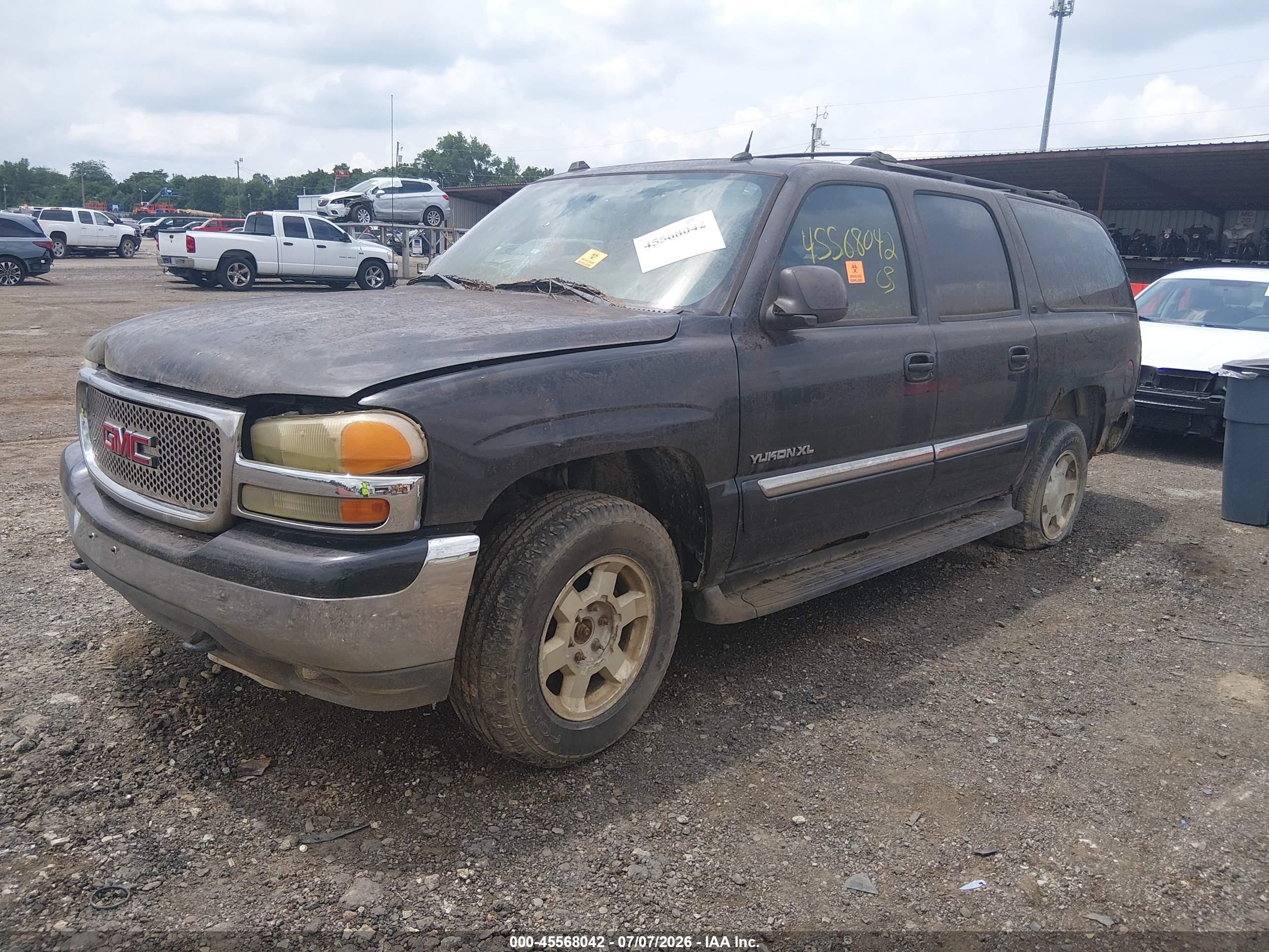2005 Gmc Yukon Xl 1500 Slt Black vin: 3GKFK16Z35G224919