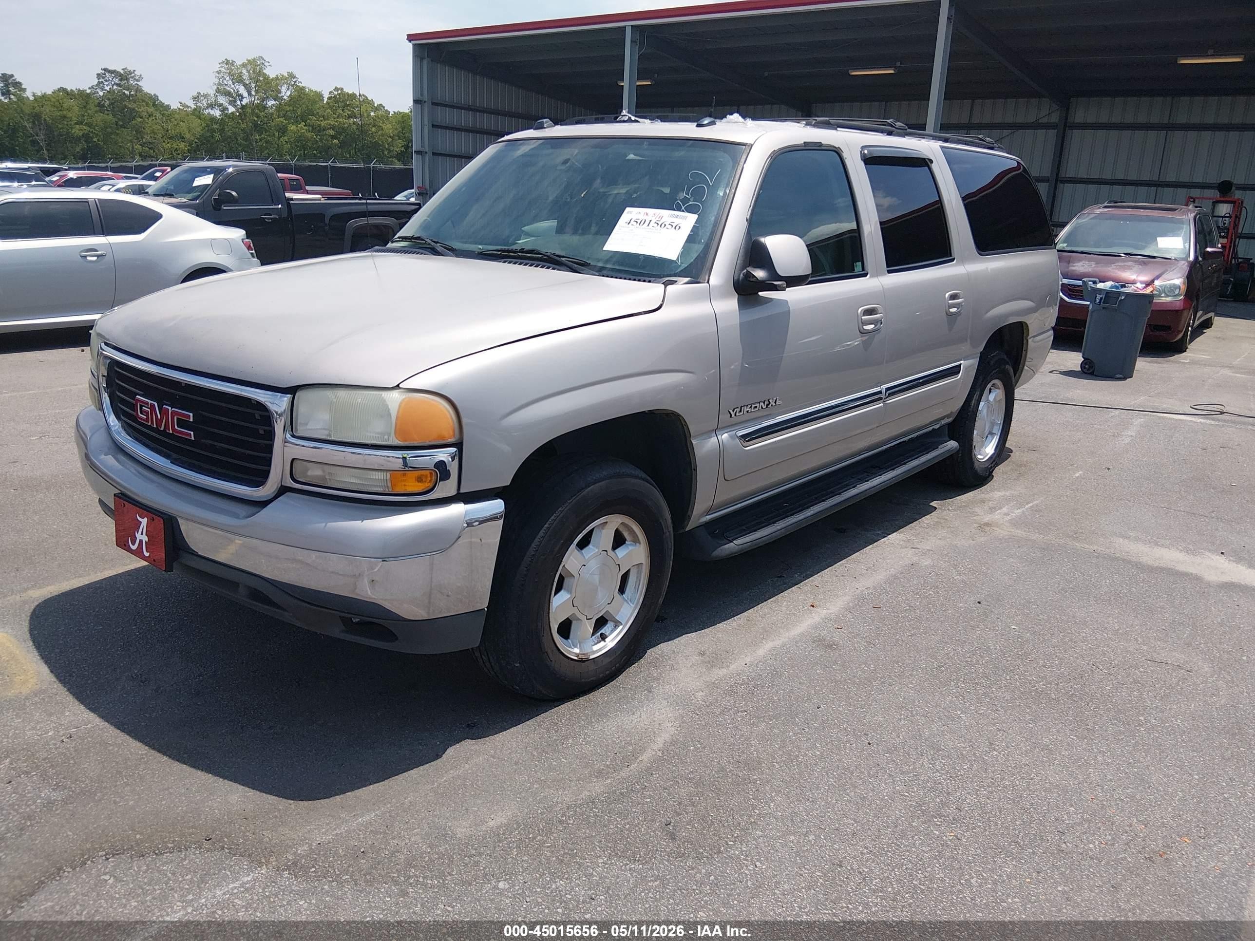 2004 Gmc Yukon Xl 1500 Slt Gray vin: 3GKFK16Z44G247852