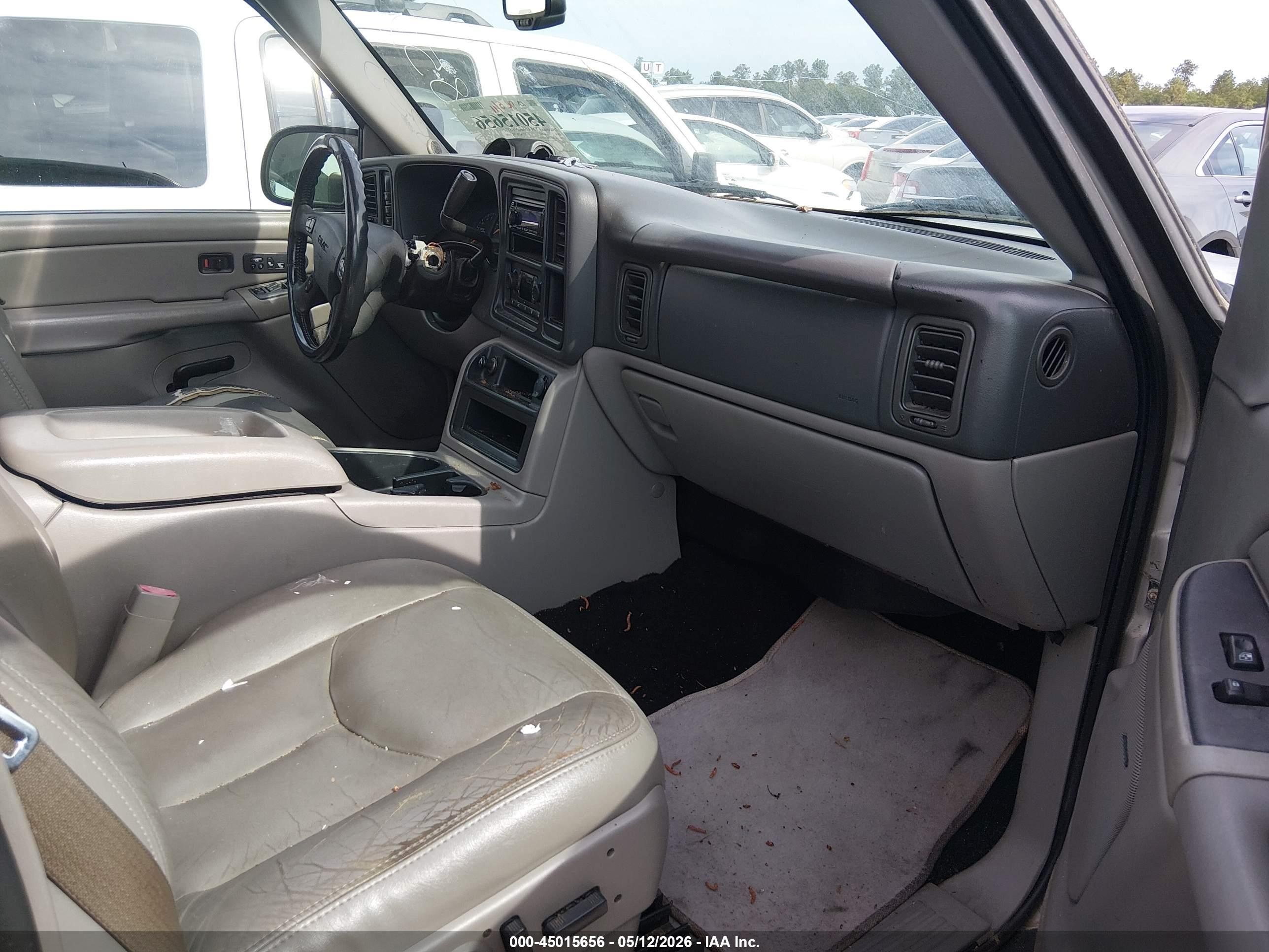 2004 Gmc Yukon Xl 1500 Slt Gray vin: 3GKFK16Z44G247852