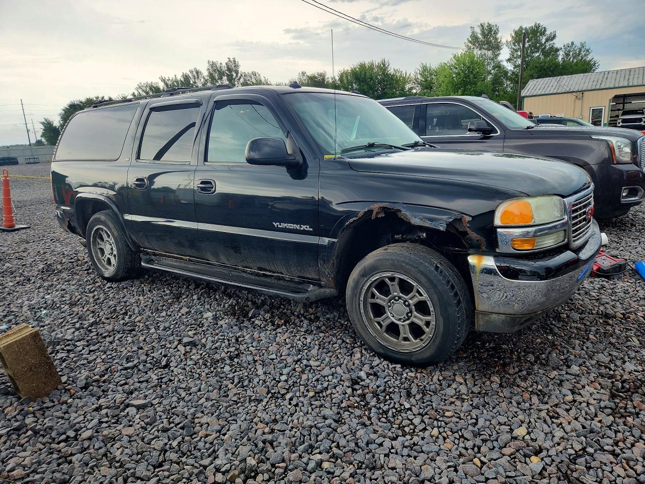 2003 Gmc Yukon Xl K1500 Black vin: 3GKFK16Z53G176322