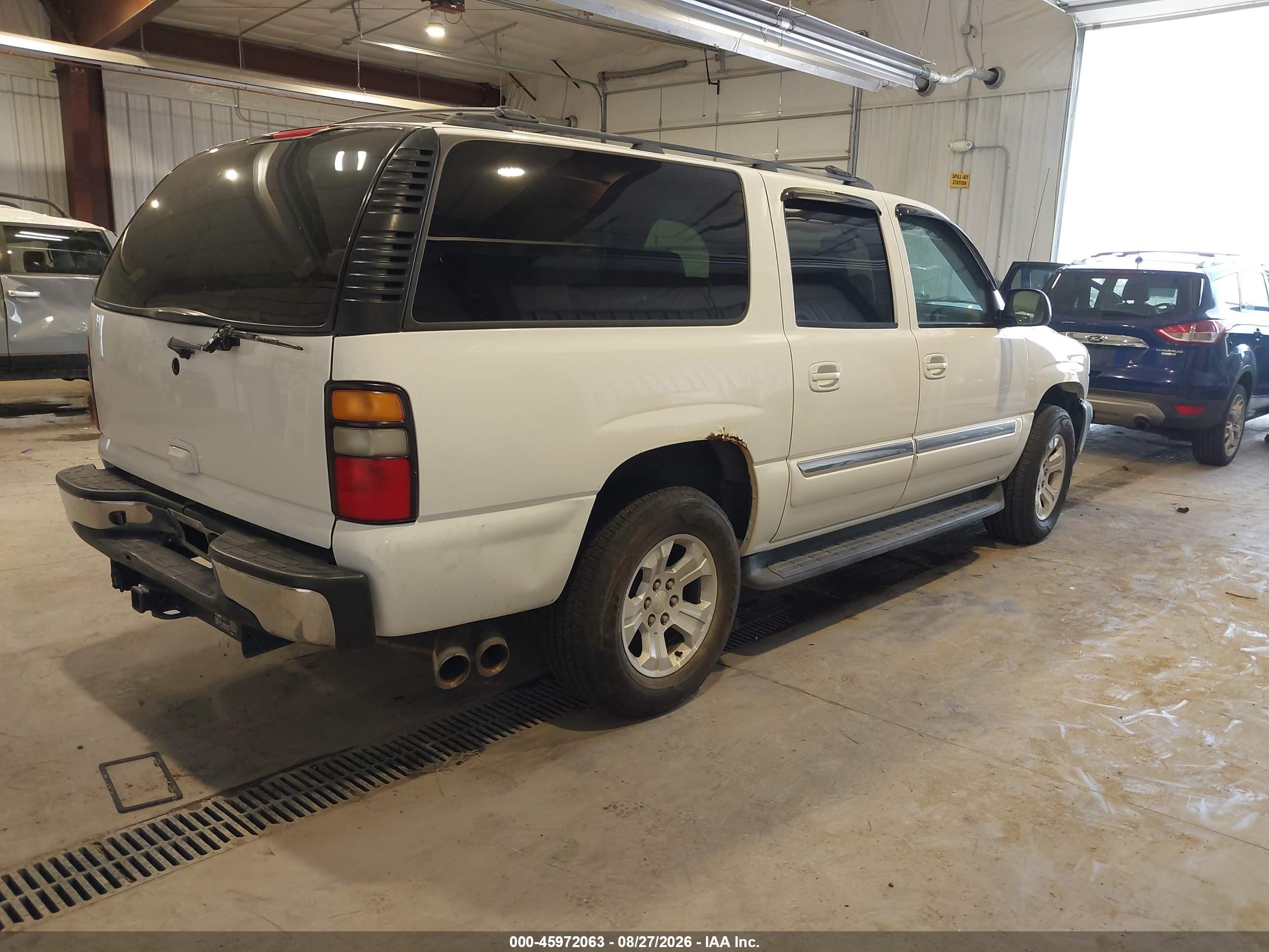 2005 Gmc Yukon Xl 1500 Slt White vin: 3GKFK16Z55G117886