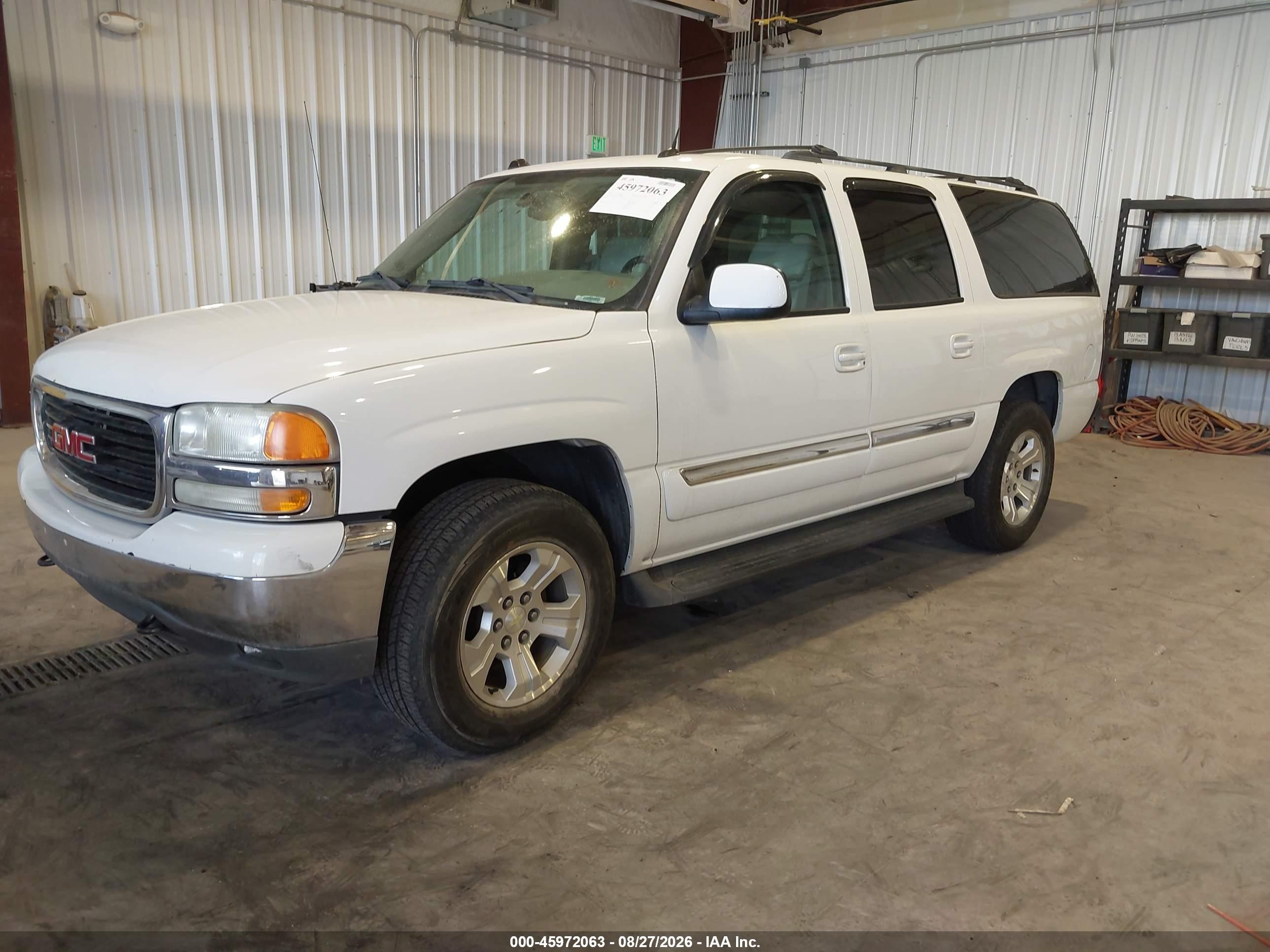 2005 Gmc Yukon Xl 1500 Slt White vin: 3GKFK16Z55G117886
