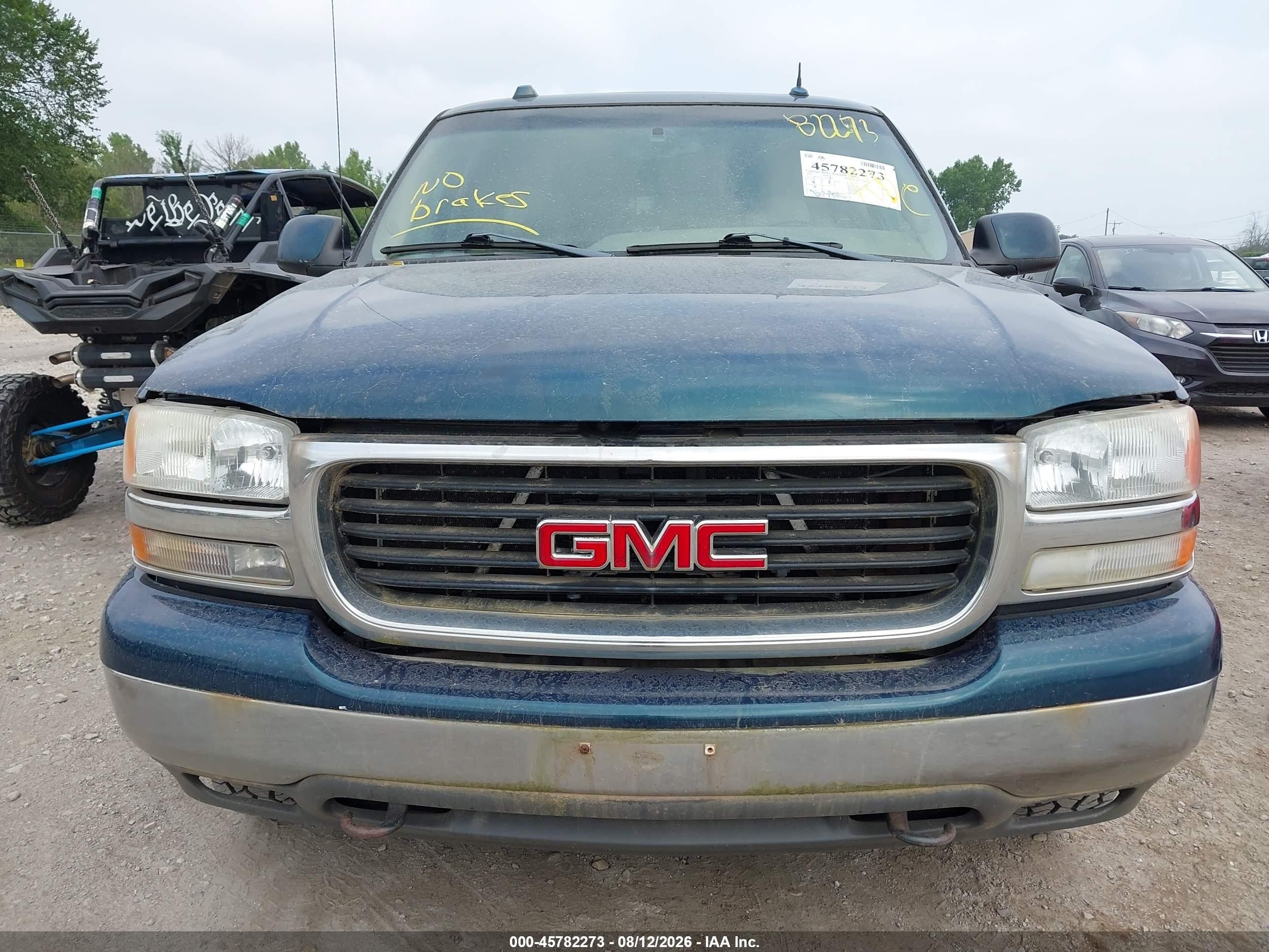 2005 Gmc Yukon Xl 1500 Slt Blue vin: 3GKFK16Z55G176663