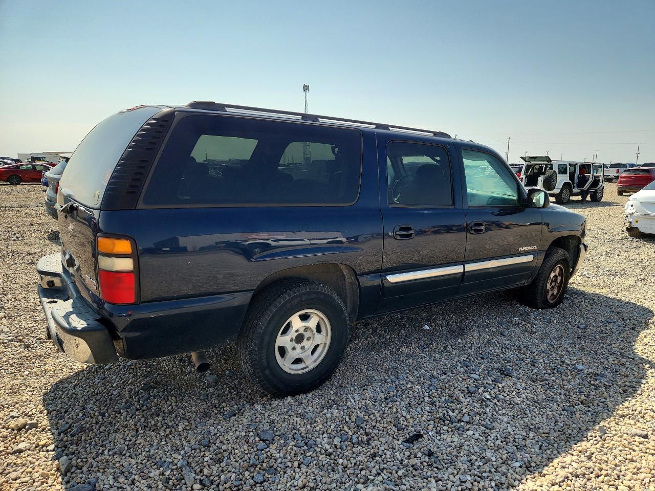 2004 Gmc Yukon Xl K1500 Blue vin: 3GKFK16Z74G158888