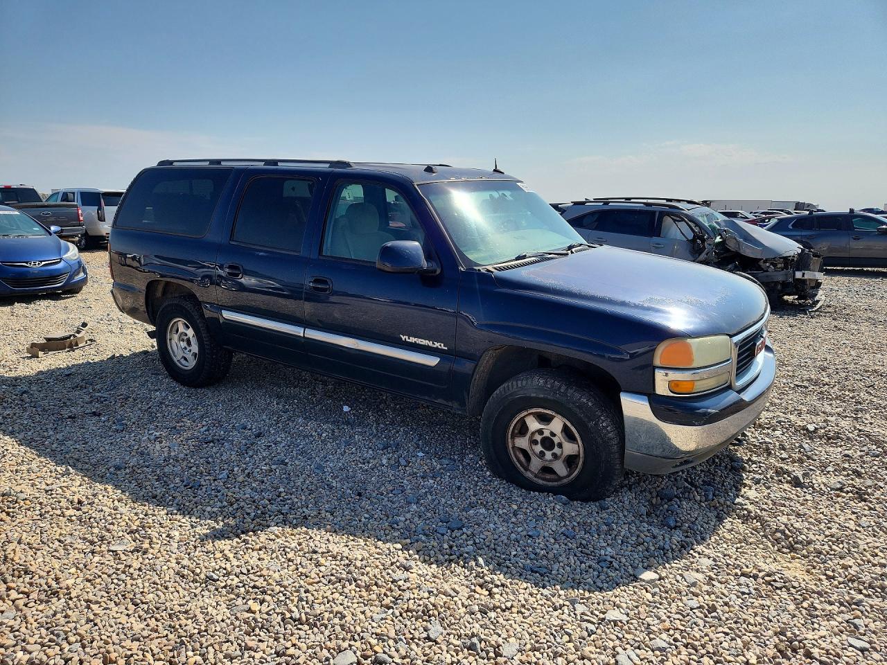 2004 Gmc Yukon Xl K1500 Blue vin: 3GKFK16Z74G158888