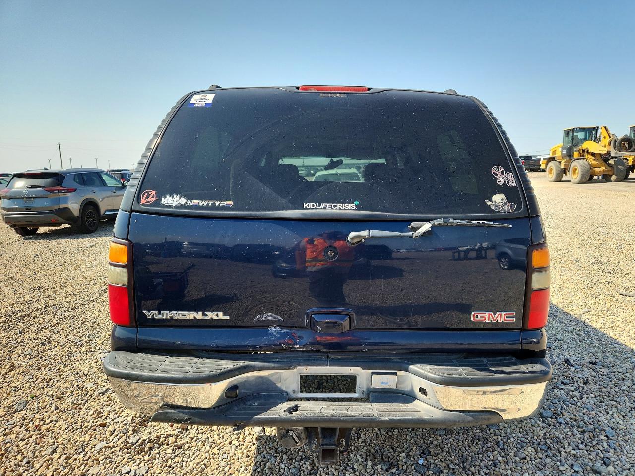2004 Gmc Yukon Xl K1500 Blue vin: 3GKFK16Z74G158888