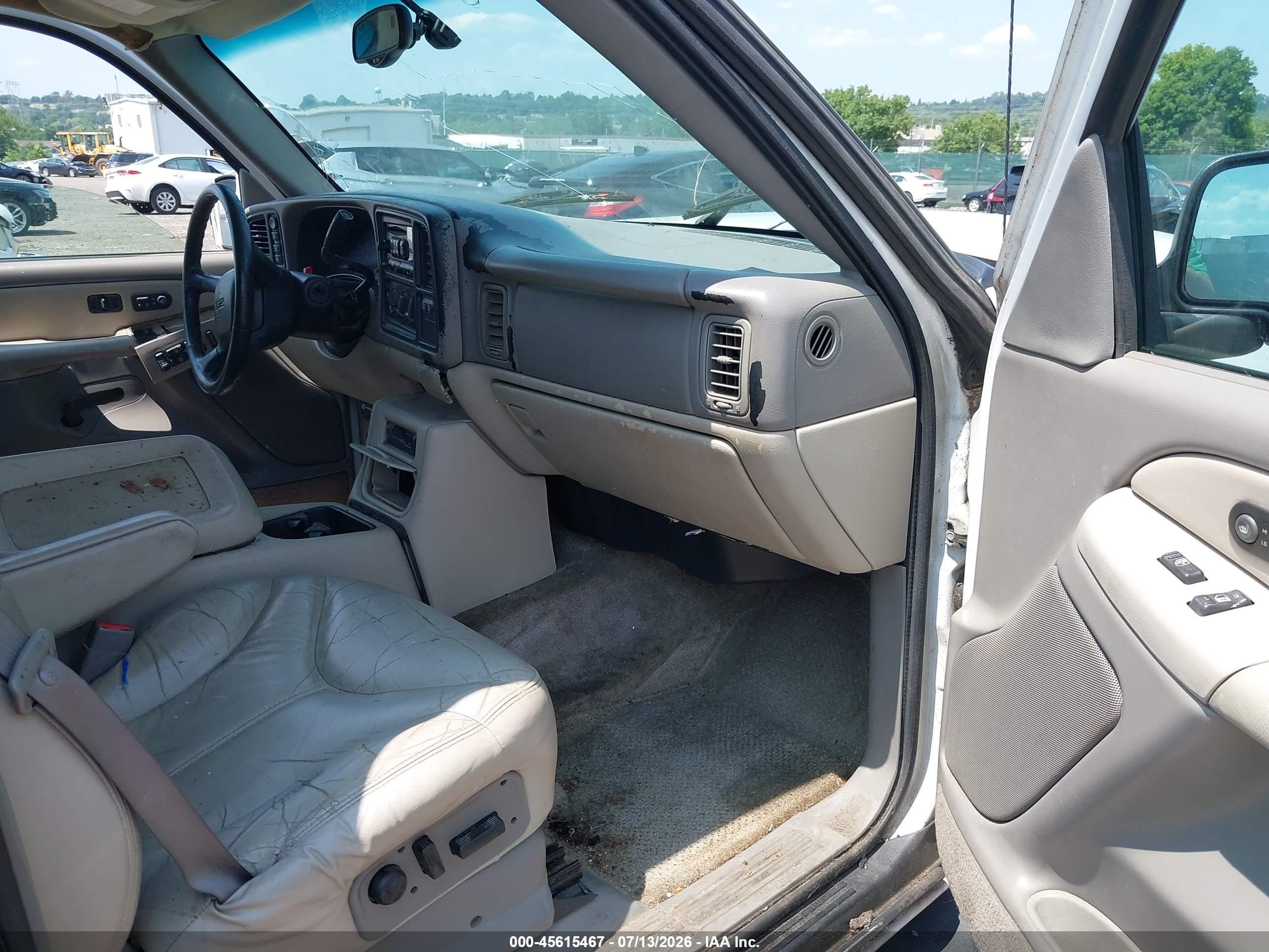 2002 Gmc Yukon Xl 1500 Slt White vin: 3GKFK16Z82G270161