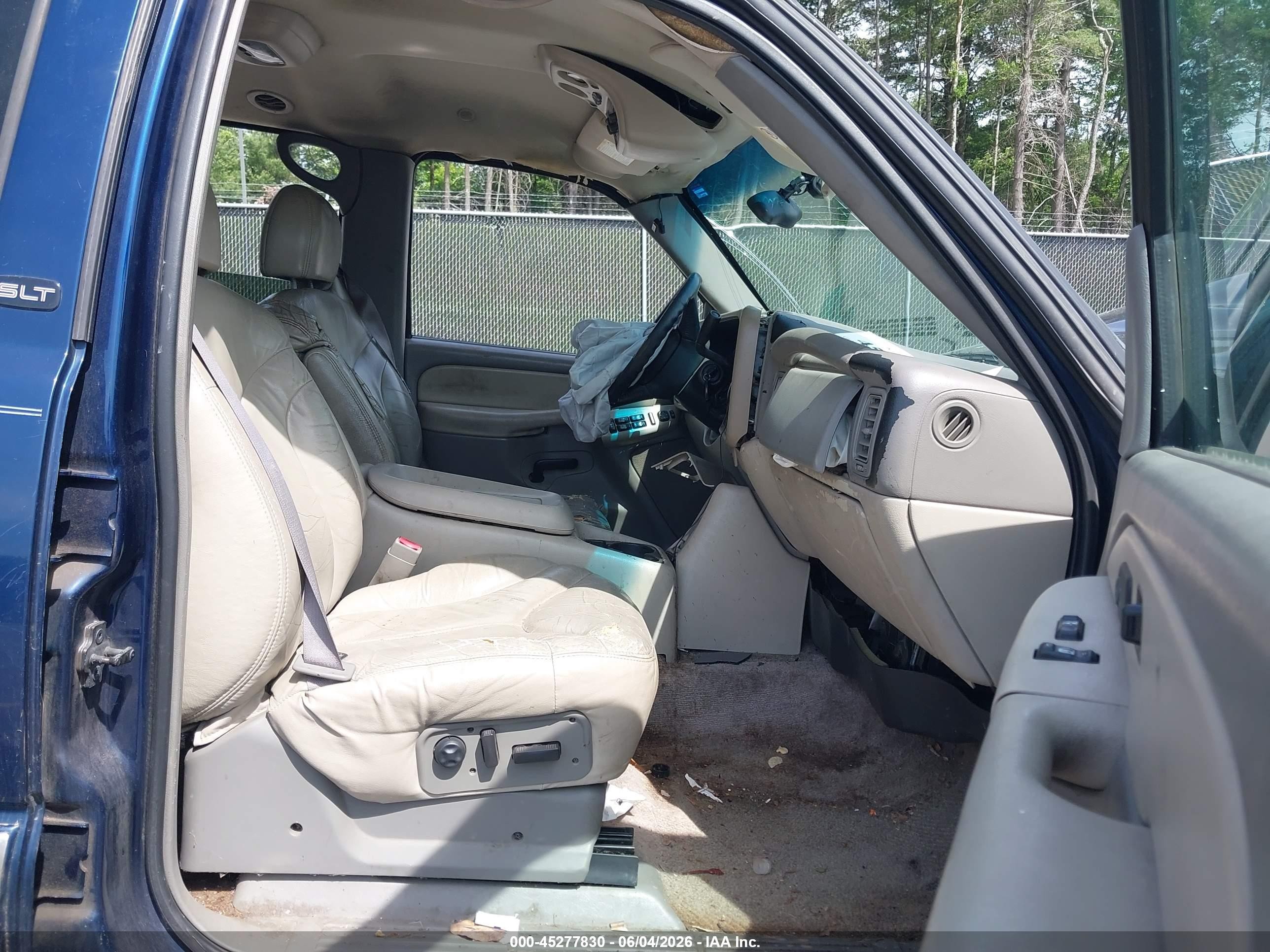 2002 Gmc Yukon Xl 1500 Slt Blue vin: 3GKFK16Z82G310299