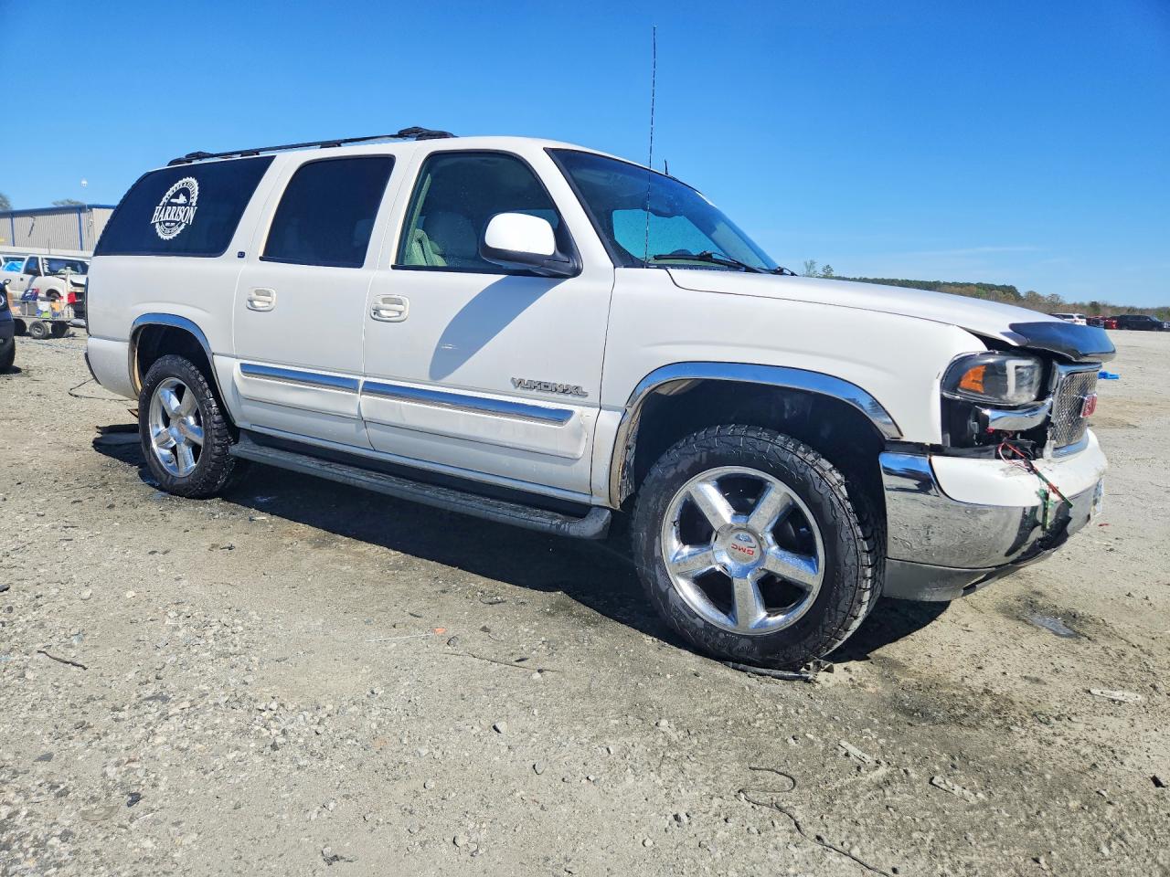 2003 Gmc Yukon Xl K1500 White vin: 3GKFK16ZX3G264931