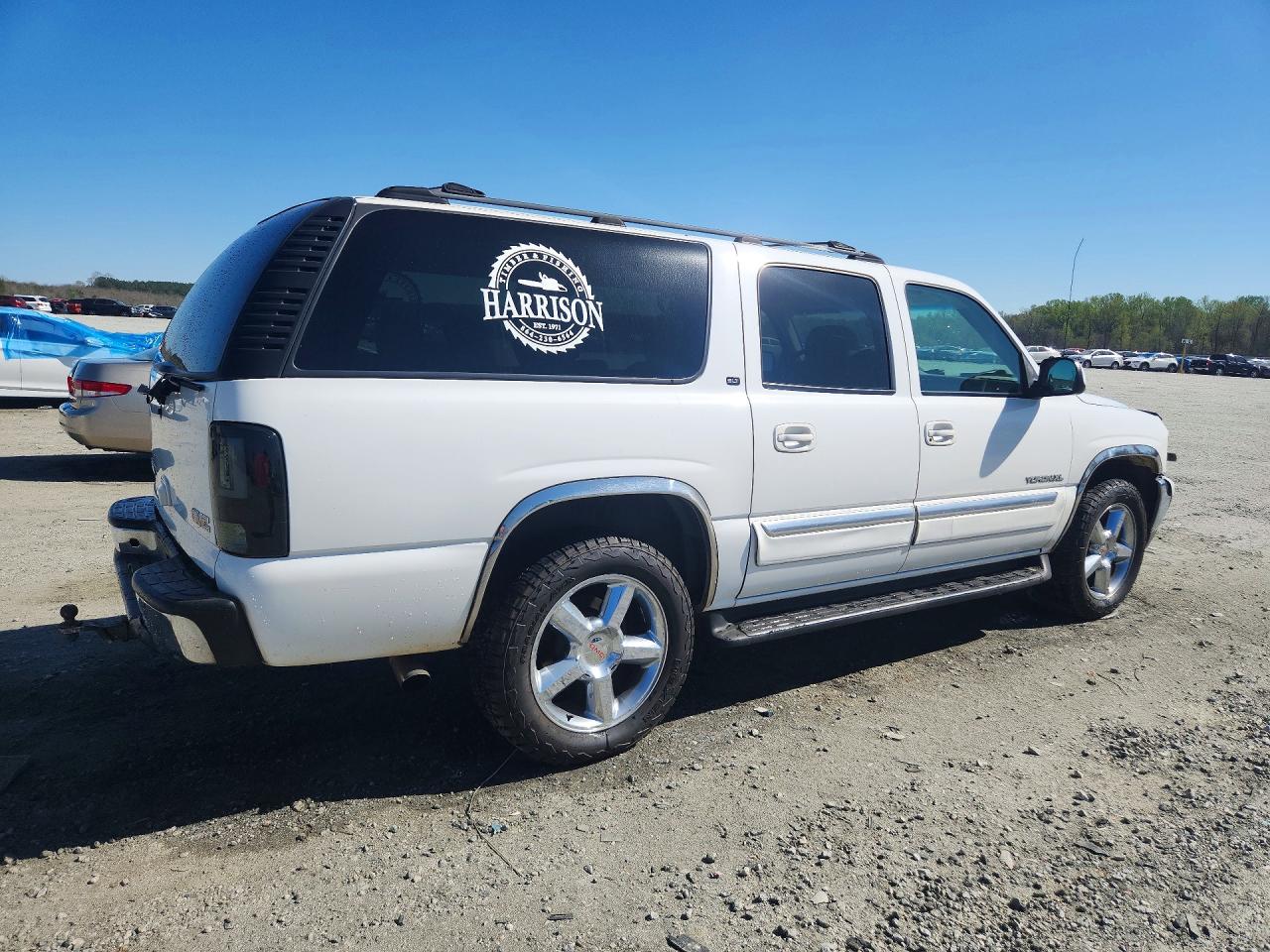 2003 Gmc Yukon Xl K1500 White vin: 3GKFK16ZX3G264931