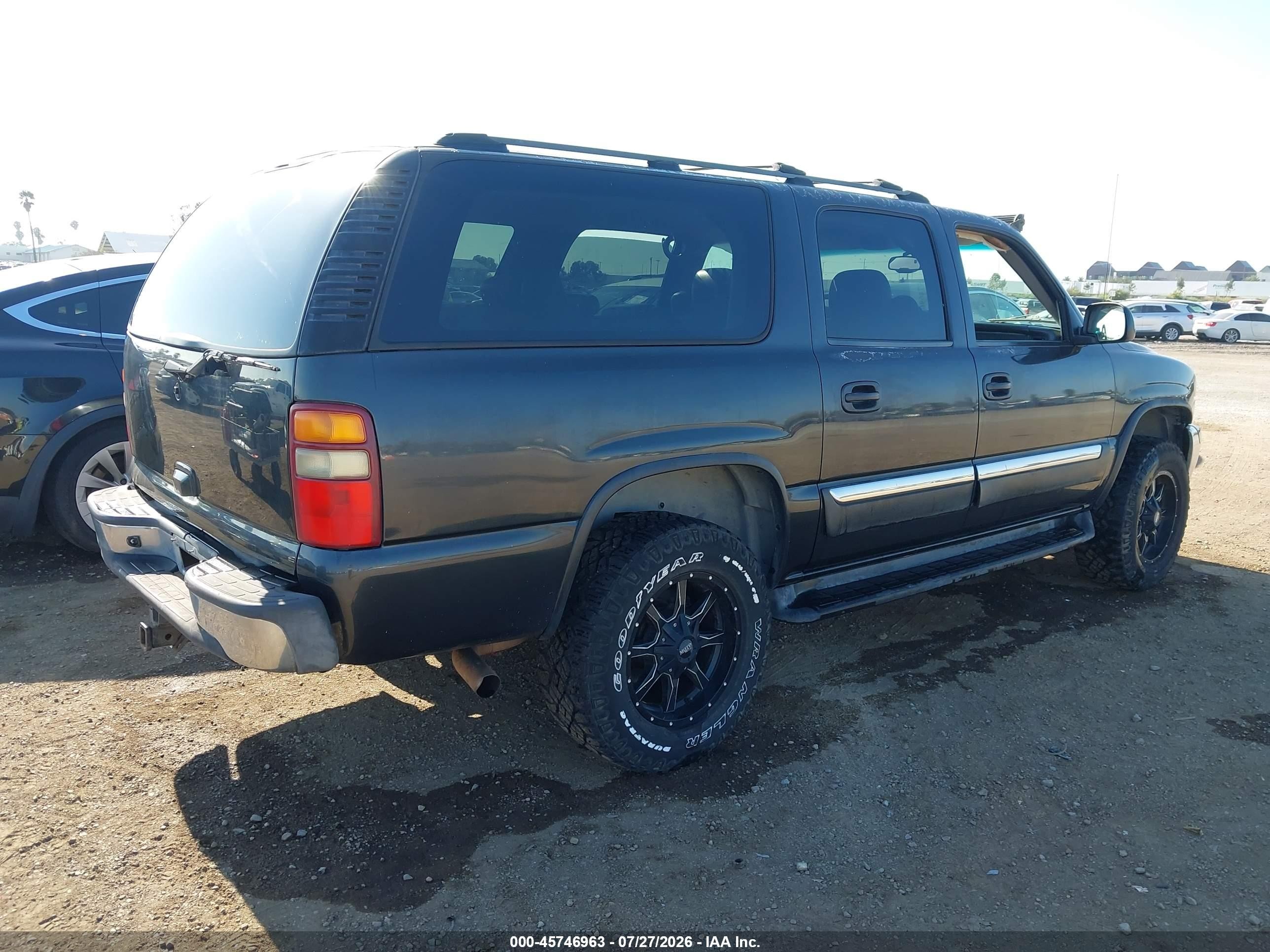 2003 Gmc Yukon Xl 2500 Slt Gray vin: 3GKGC26G33G248480