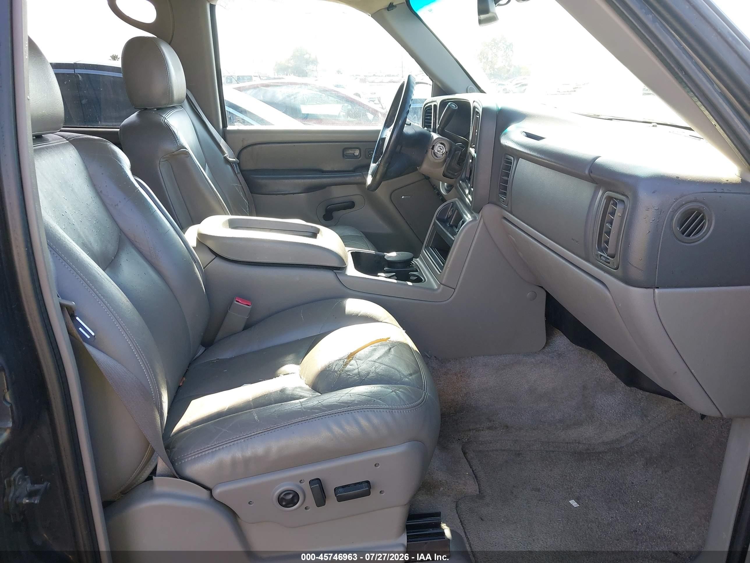 2003 Gmc Yukon Xl 2500 Slt Gray vin: 3GKGC26G33G248480