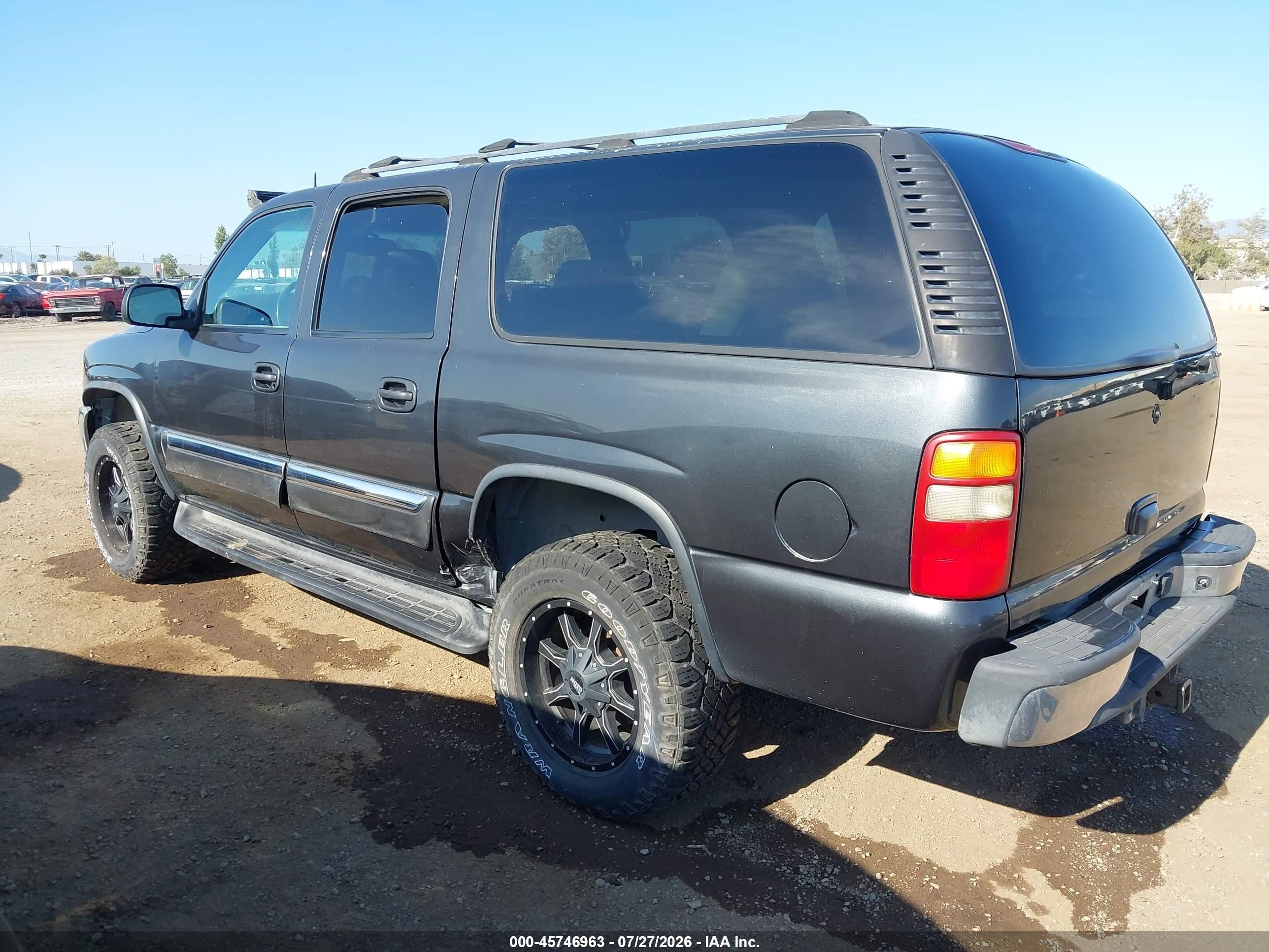 2003 Gmc Yukon Xl 2500 Slt Gray vin: 3GKGC26G33G248480