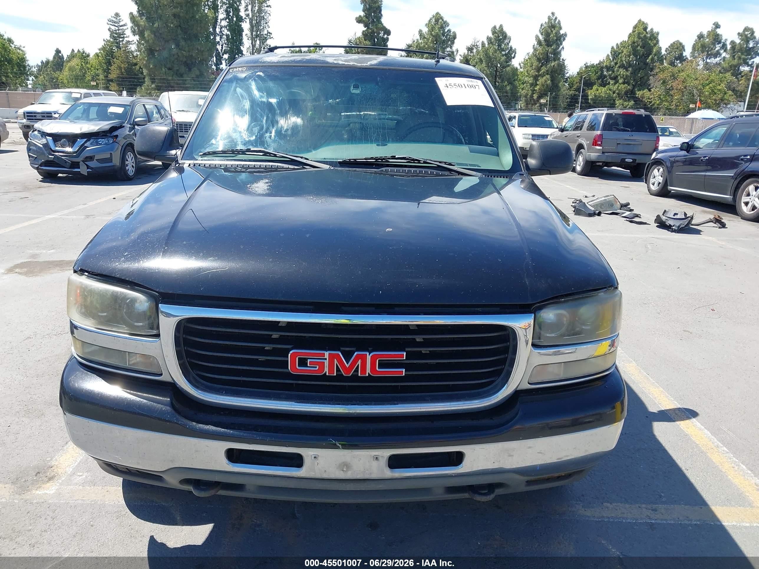 2002 Gmc Yukon Xl 2500 Slt Black vin: 3GKGC26G92G224988