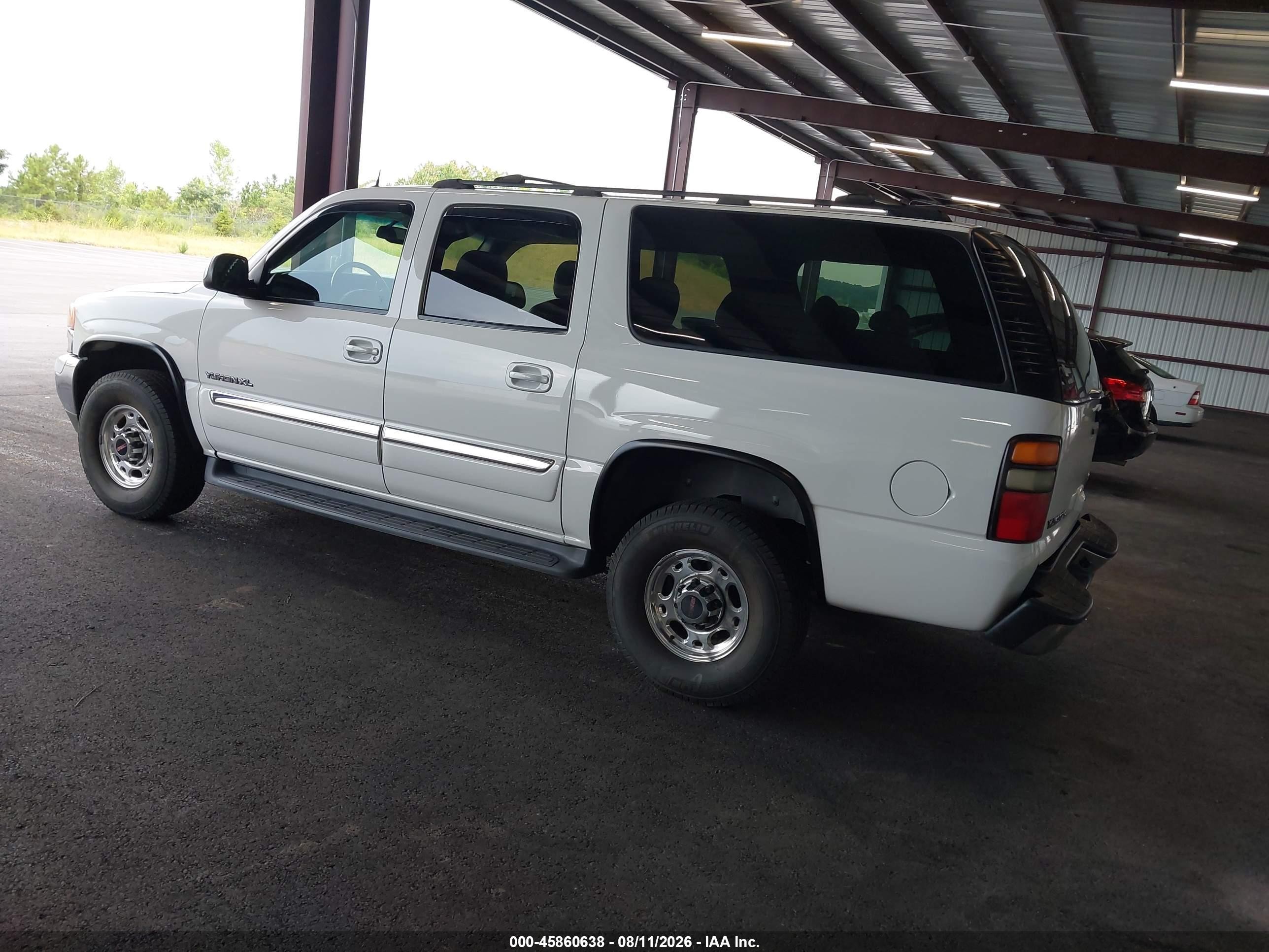 2005 Gmc Yukon Xl 2500 Slt White vin: 3GKGC26U45G183311