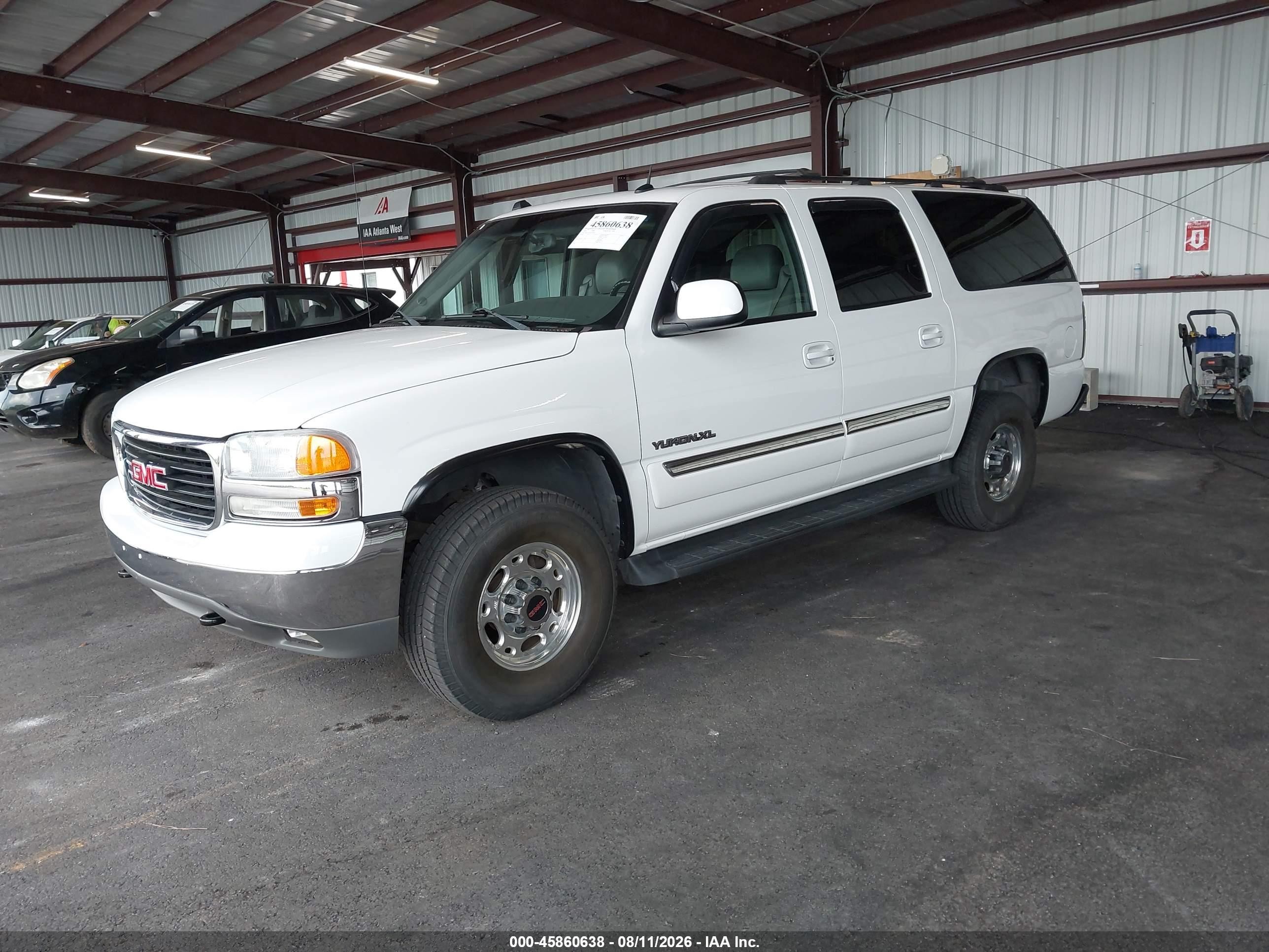 2005 Gmc Yukon Xl 2500 Slt White vin: 3GKGC26U45G183311