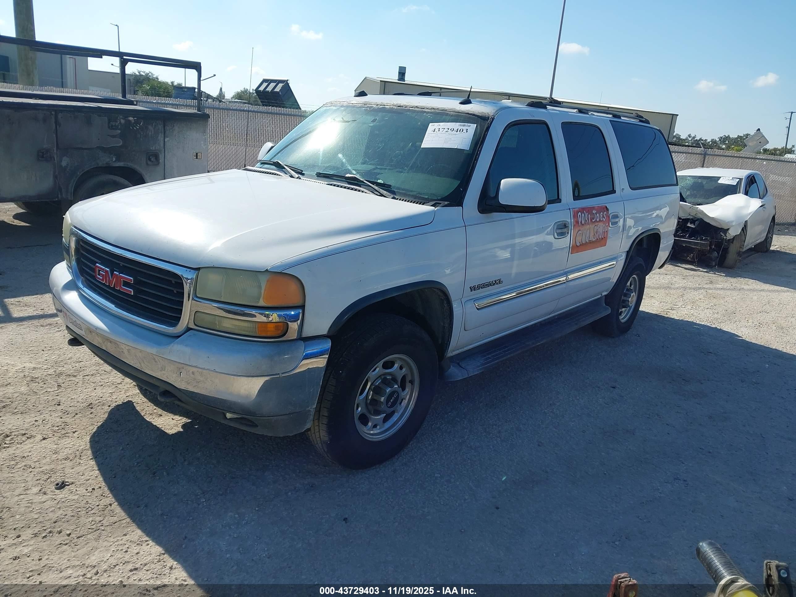 2005 Gmc Yukon Xl 2500 Slt White vin: 3GKGC26U75G105007