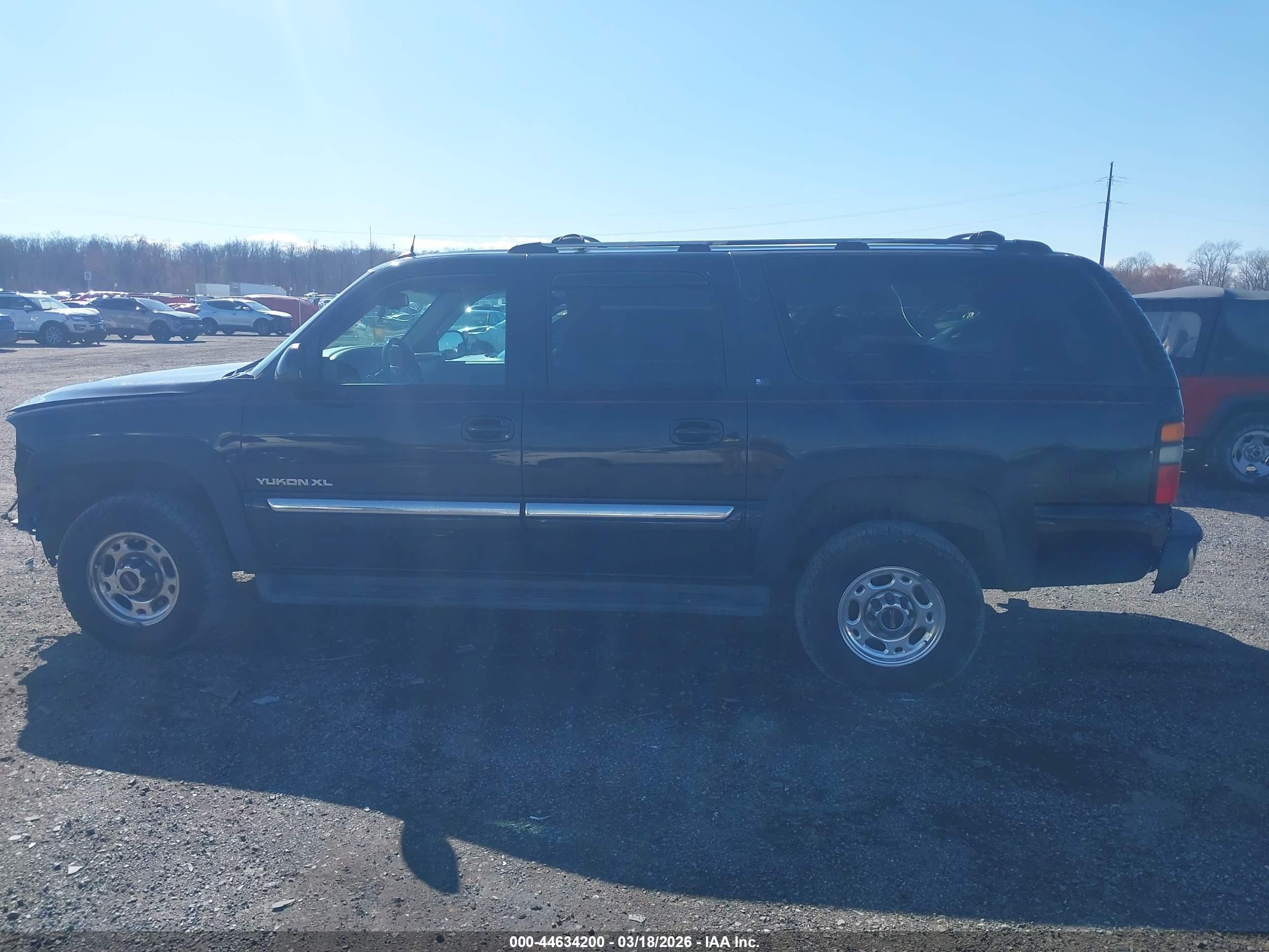 2005 Gmc Yukon Xl 2500 Slt Black vin: 3GKGK26G05G221629