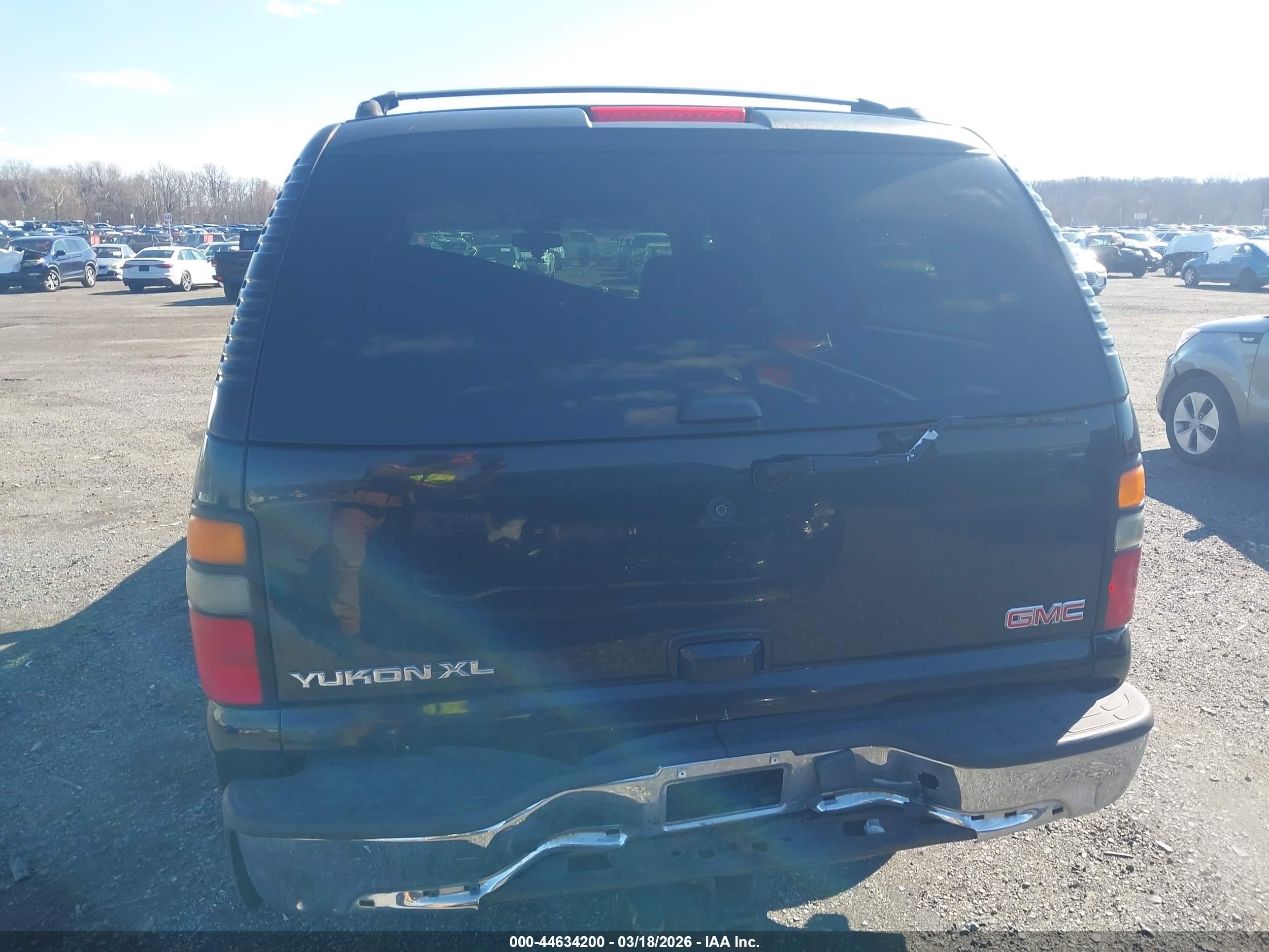 2005 Gmc Yukon Xl 2500 Slt Black vin: 3GKGK26G05G221629
