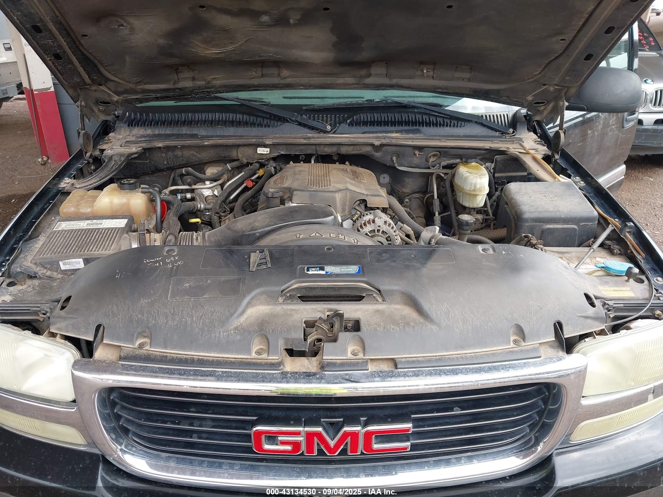 2003 Gmc Yukon Xl 2500 Slt Черный vin: 3GKGK26G23G174357