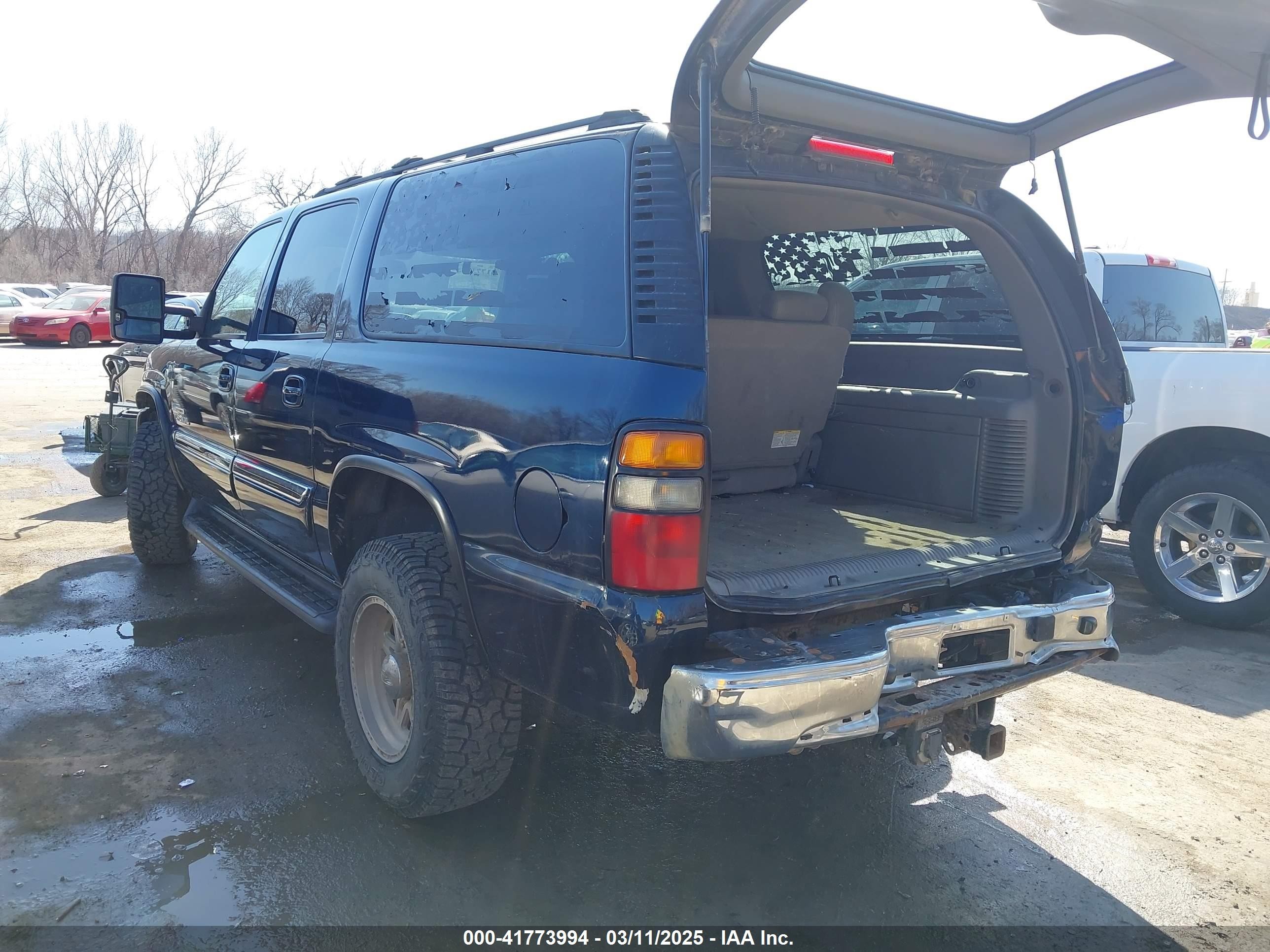 2005 Gmc Yukon Xl 2500 Slt Синий vin: 3GKGK26G35G191865