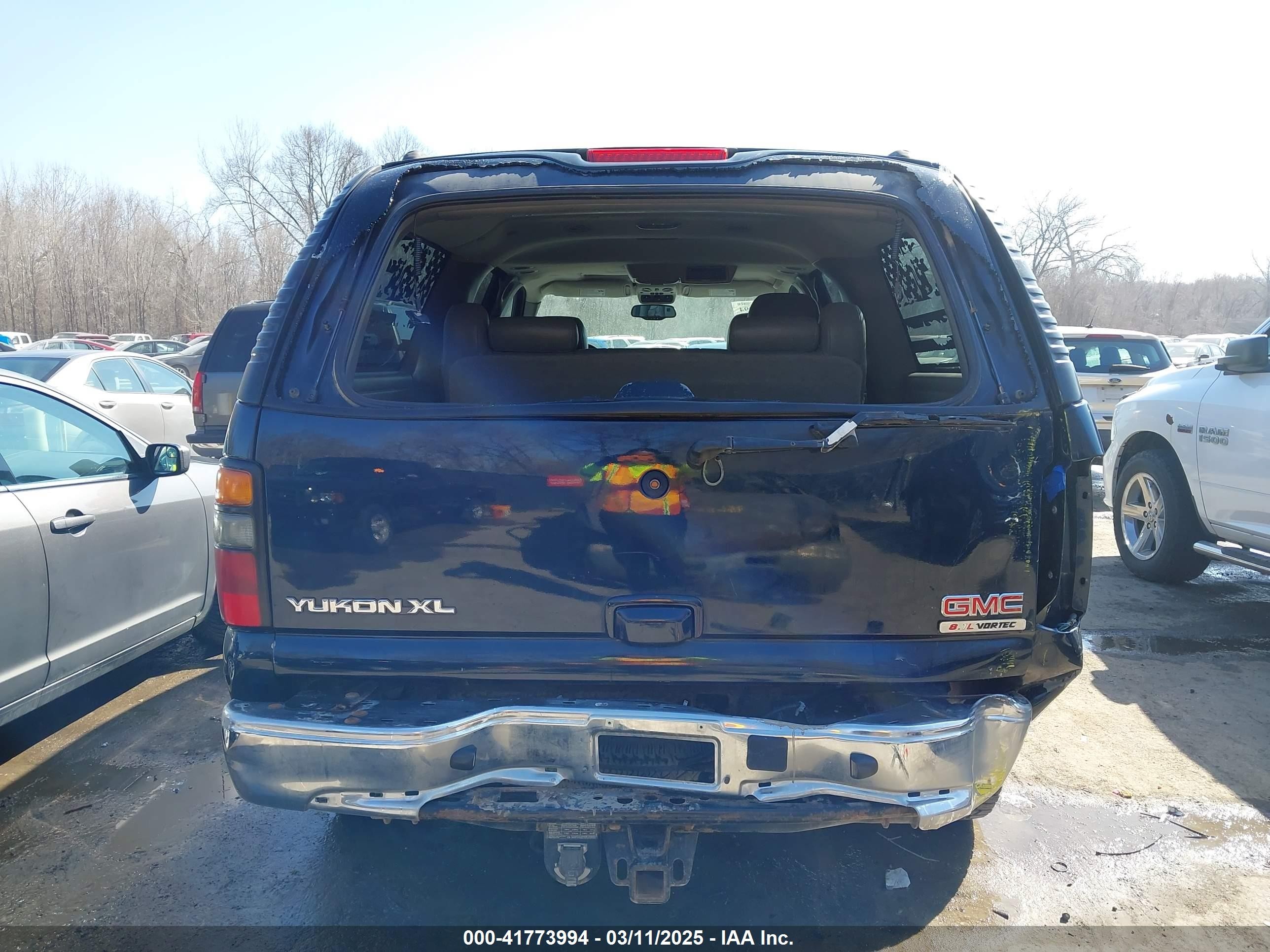 2005 Gmc Yukon Xl 2500 Slt Синий vin: 3GKGK26G35G191865