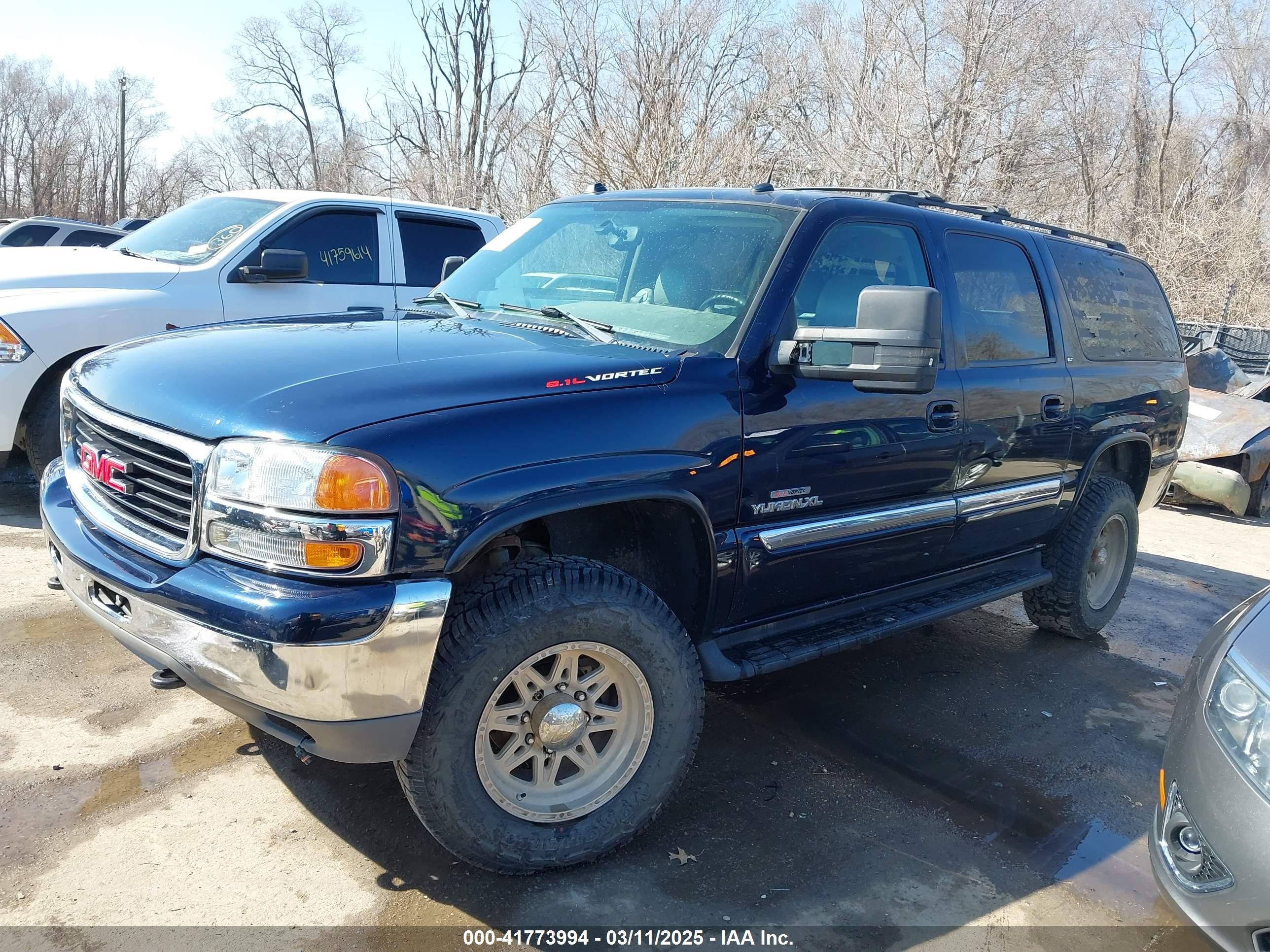 2005 Gmc Yukon Xl 2500 Slt Синий vin: 3GKGK26G35G191865