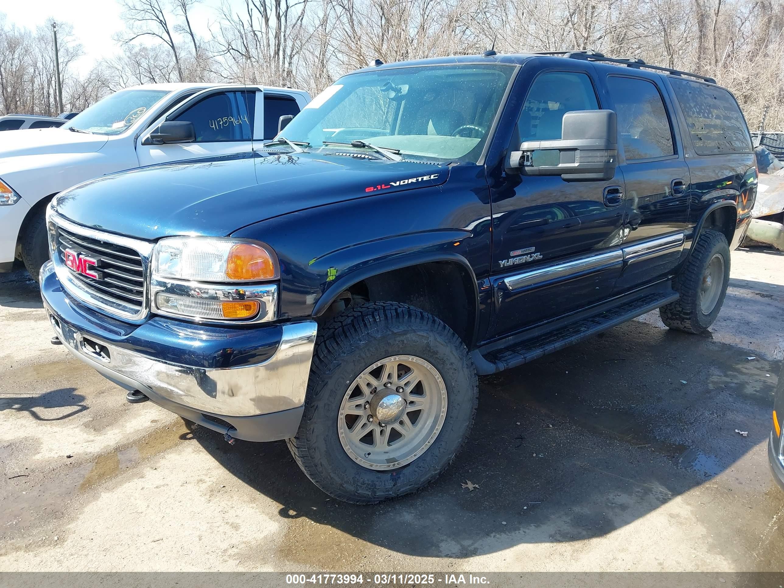 2005 Gmc Yukon Xl 2500 Slt Синий vin: 3GKGK26G35G191865